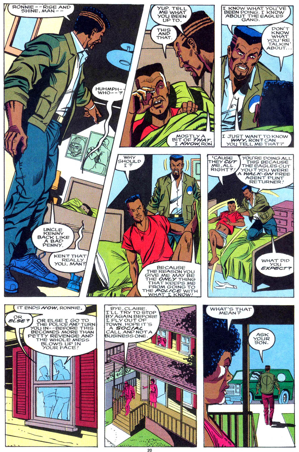 Read online NFL SuperPro comic -  Issue #3 - 15