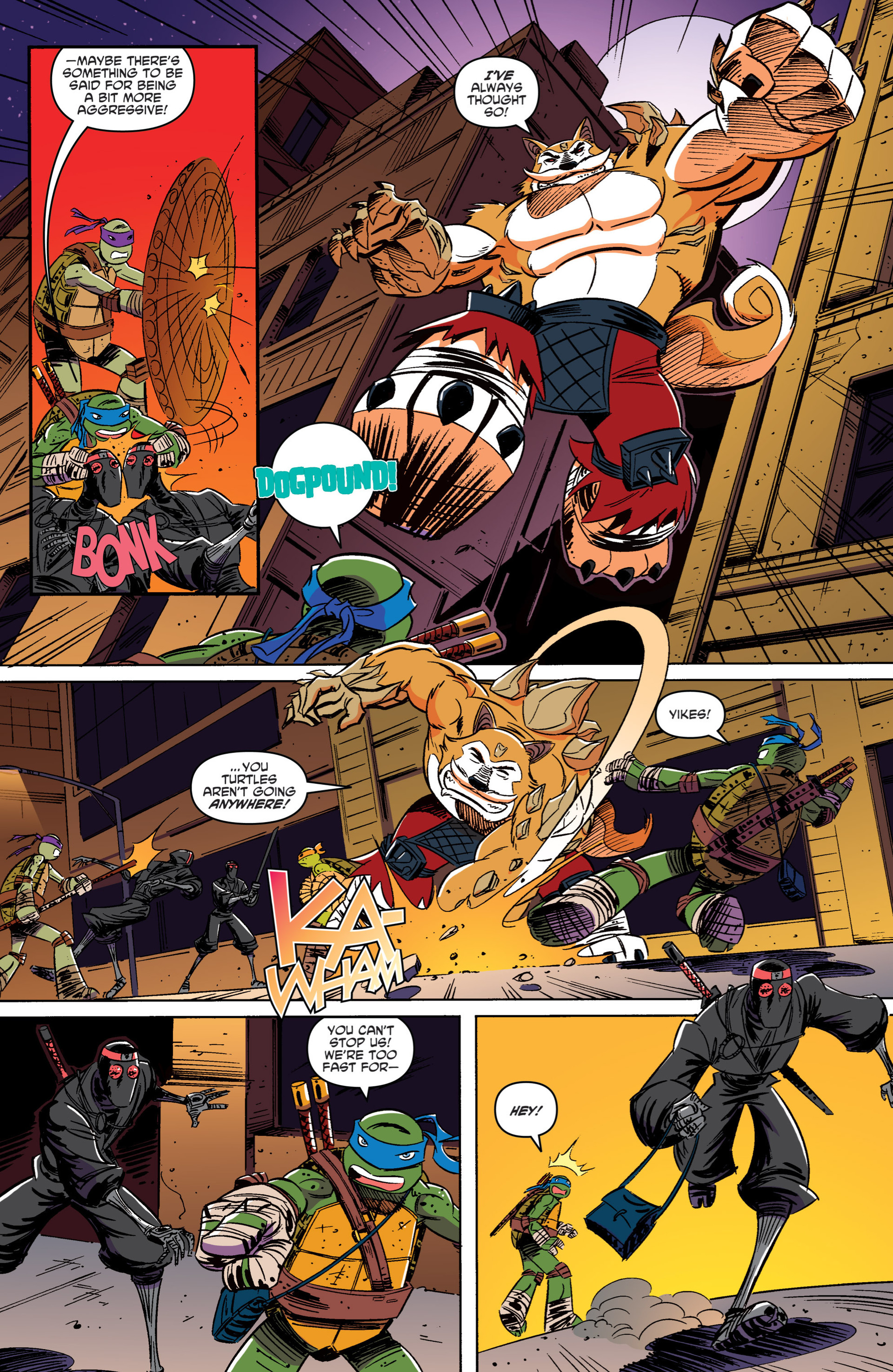 Read online Teenage Mutant Ninja Turtles New Animated Adventures comic -  Issue #4 - 18