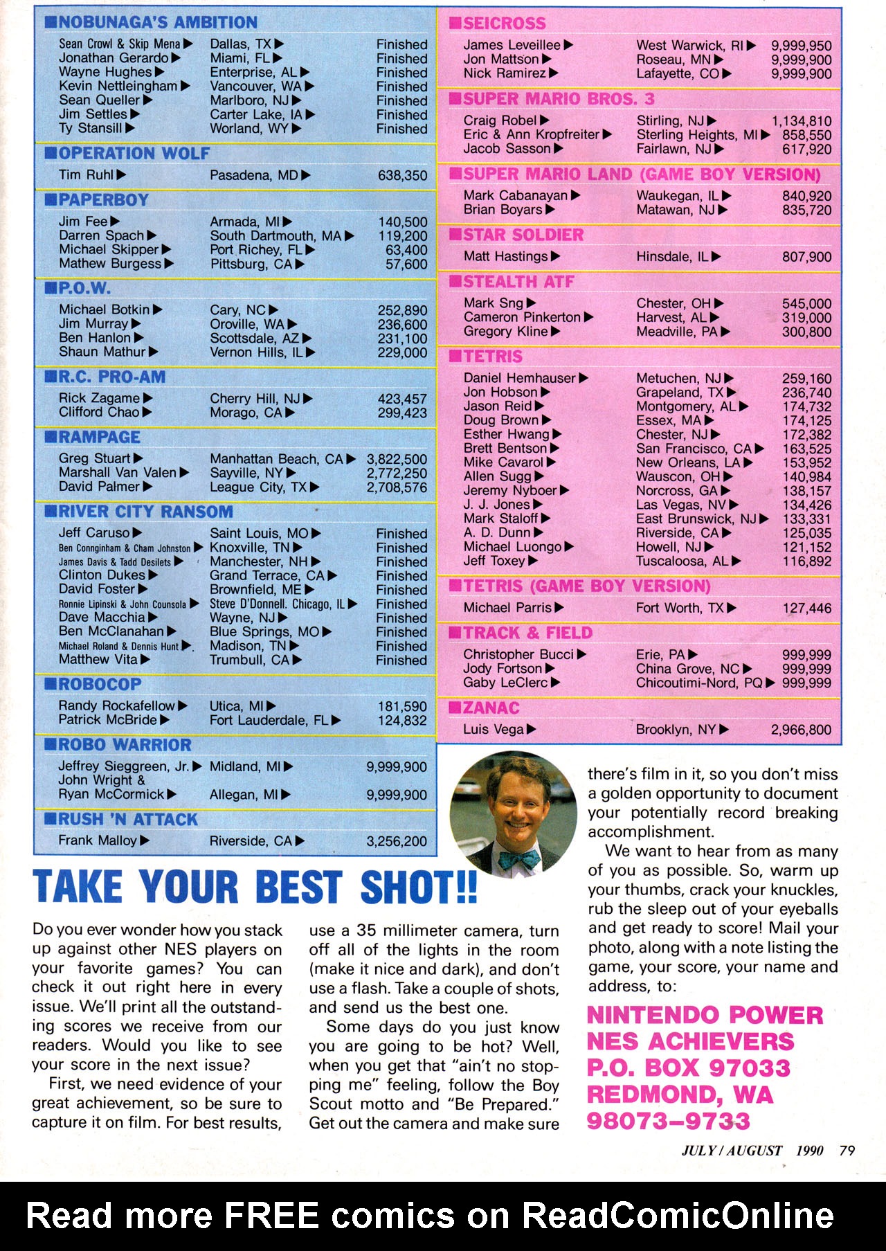 Read online Nintendo Power comic -  Issue #14 - 86