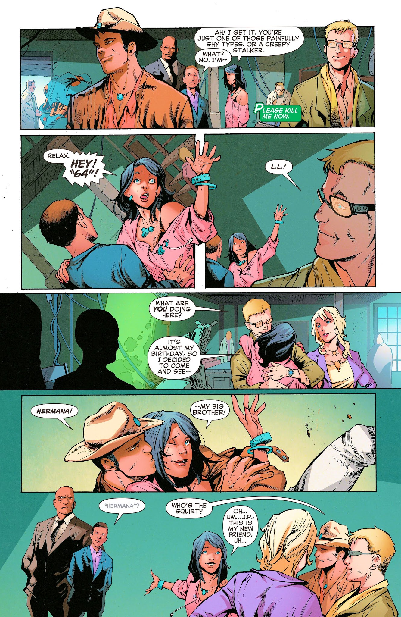 Read online The Green Team: Teen Trillionaires comic -  Issue #1 - 7