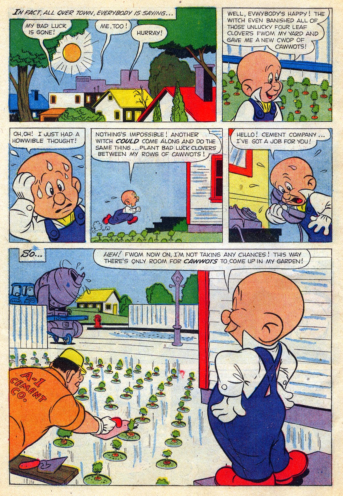 Read online Four Color Comics comic -  Issue #725 - 34