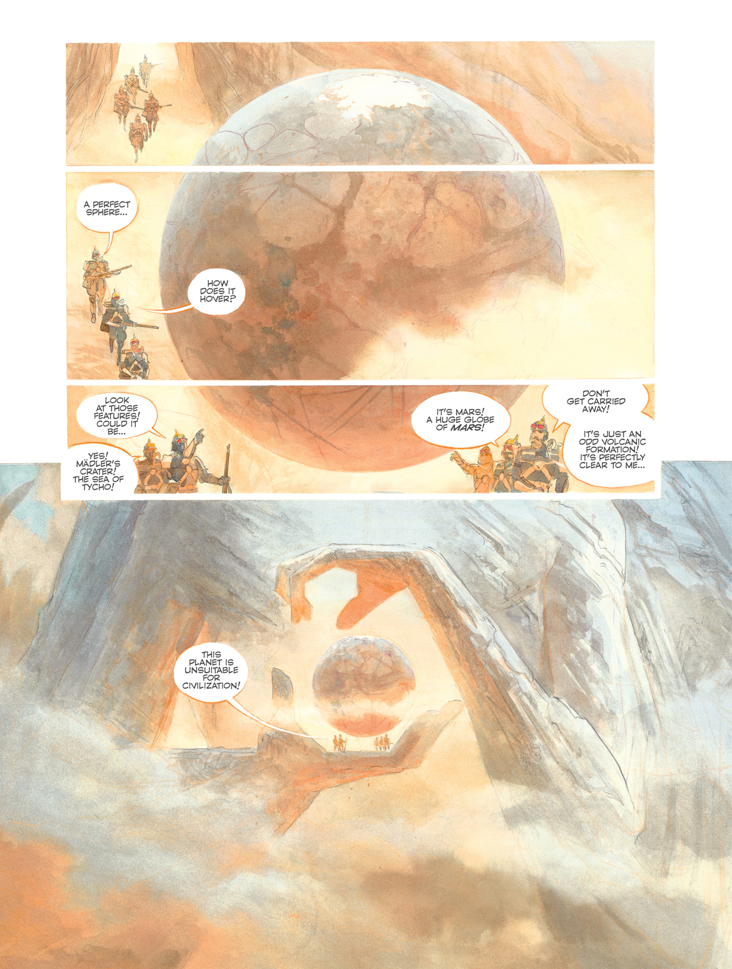 Read online Castle In the Stars: The Space Race of 1869 comic -  Issue #Castle In the Stars TPB The Knights of Mars - 57