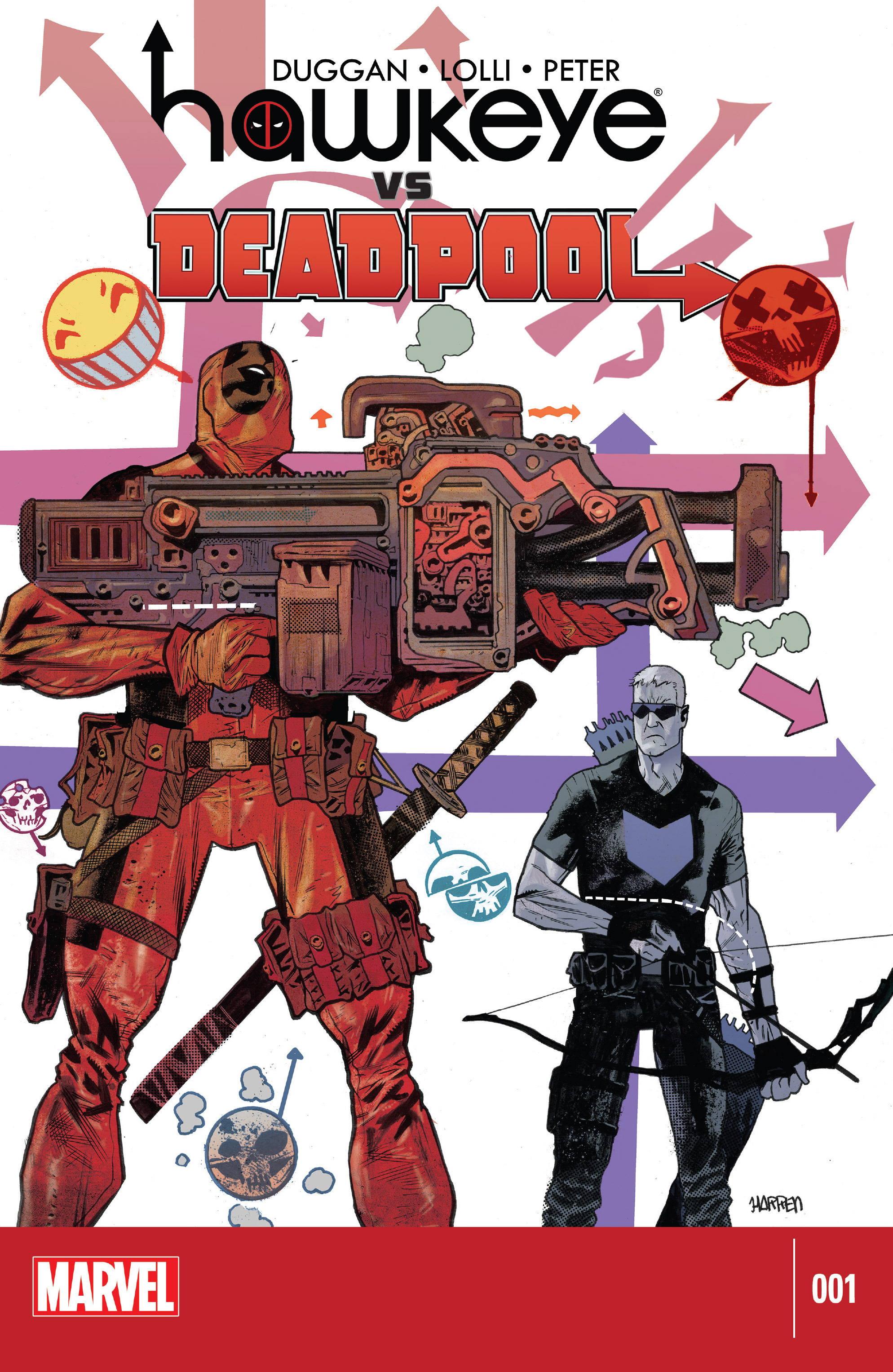 Read online Hawkeye vs. Deadpool comic -  Issue #1 - 1