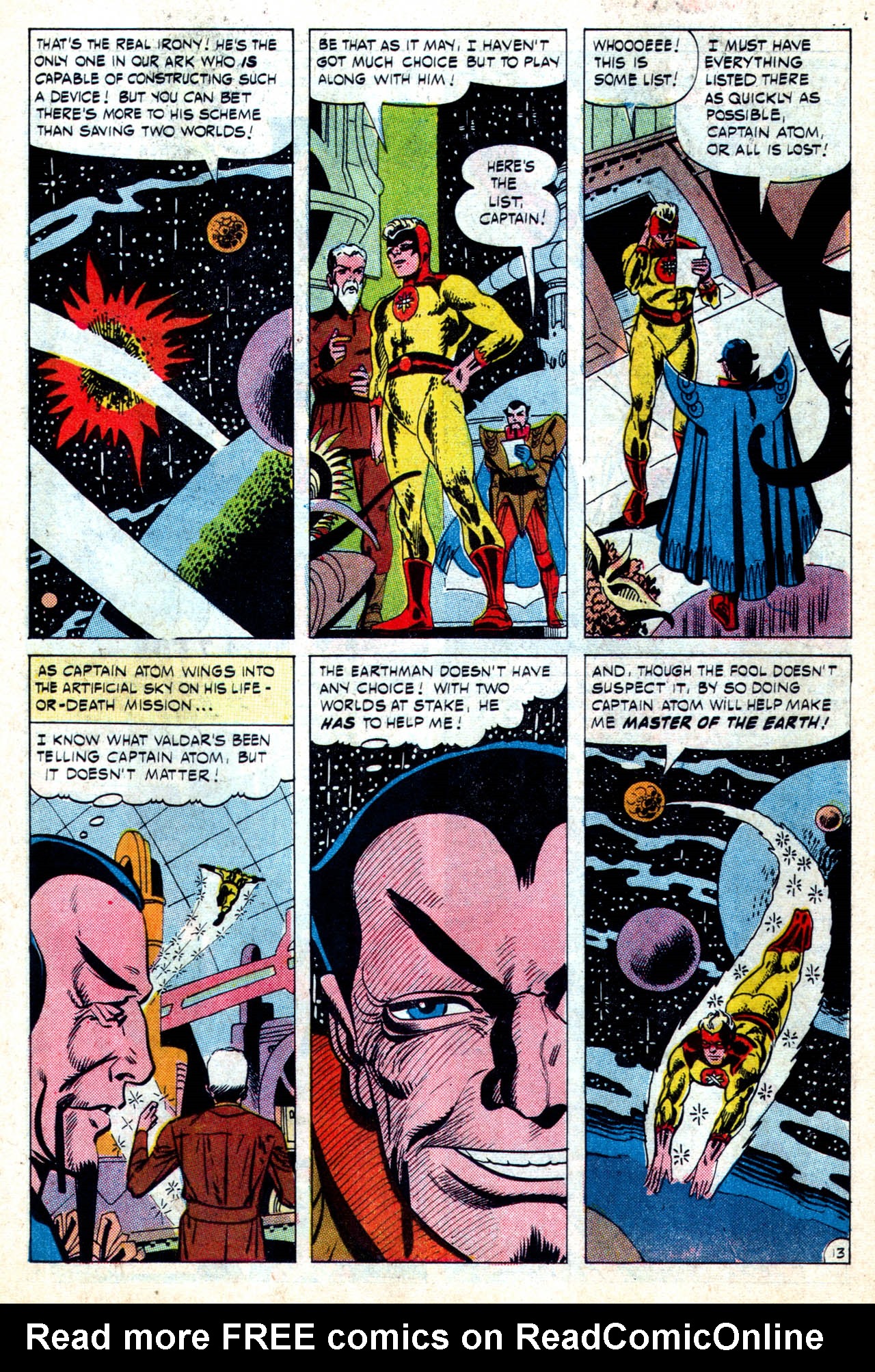 Read online Captain Atom (1965) comic -  Issue #80 - 19