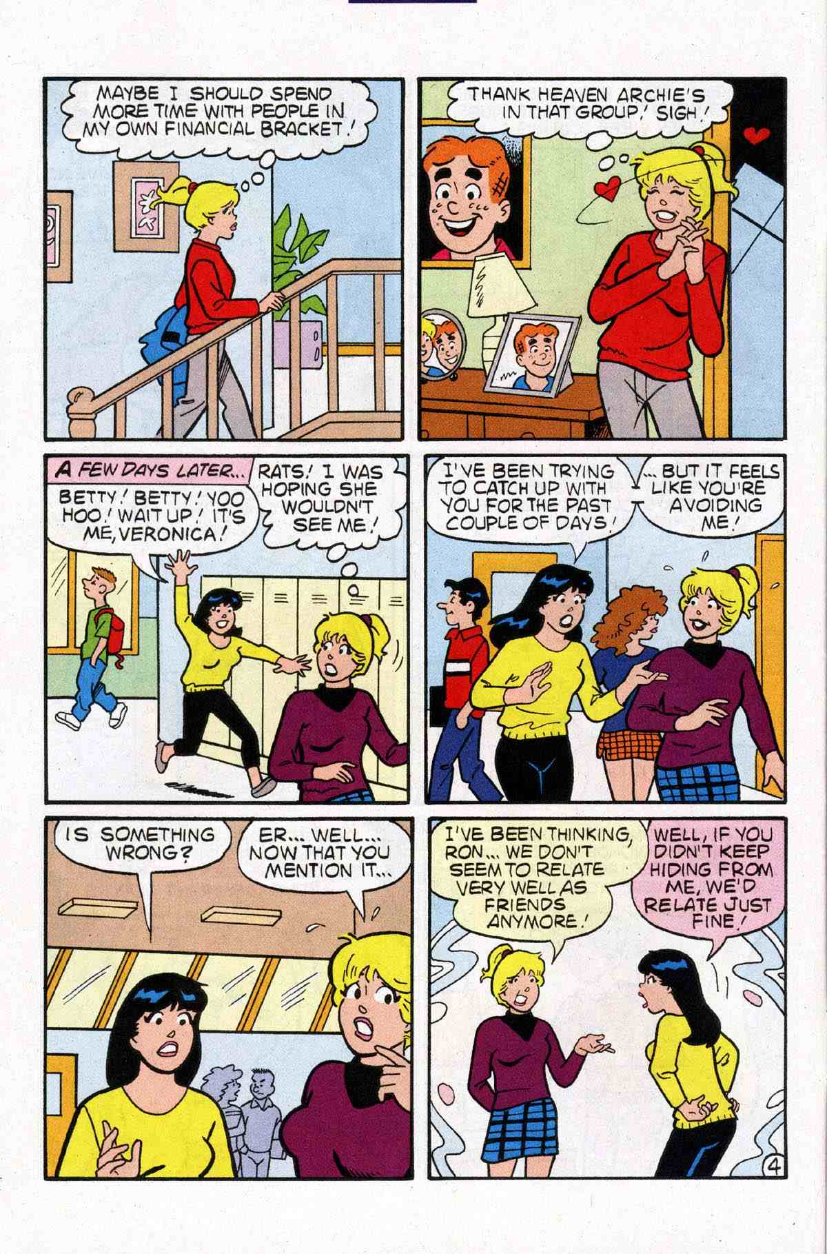 Read online Archie's Girls Betty and Veronica comic -  Issue #184 - 5