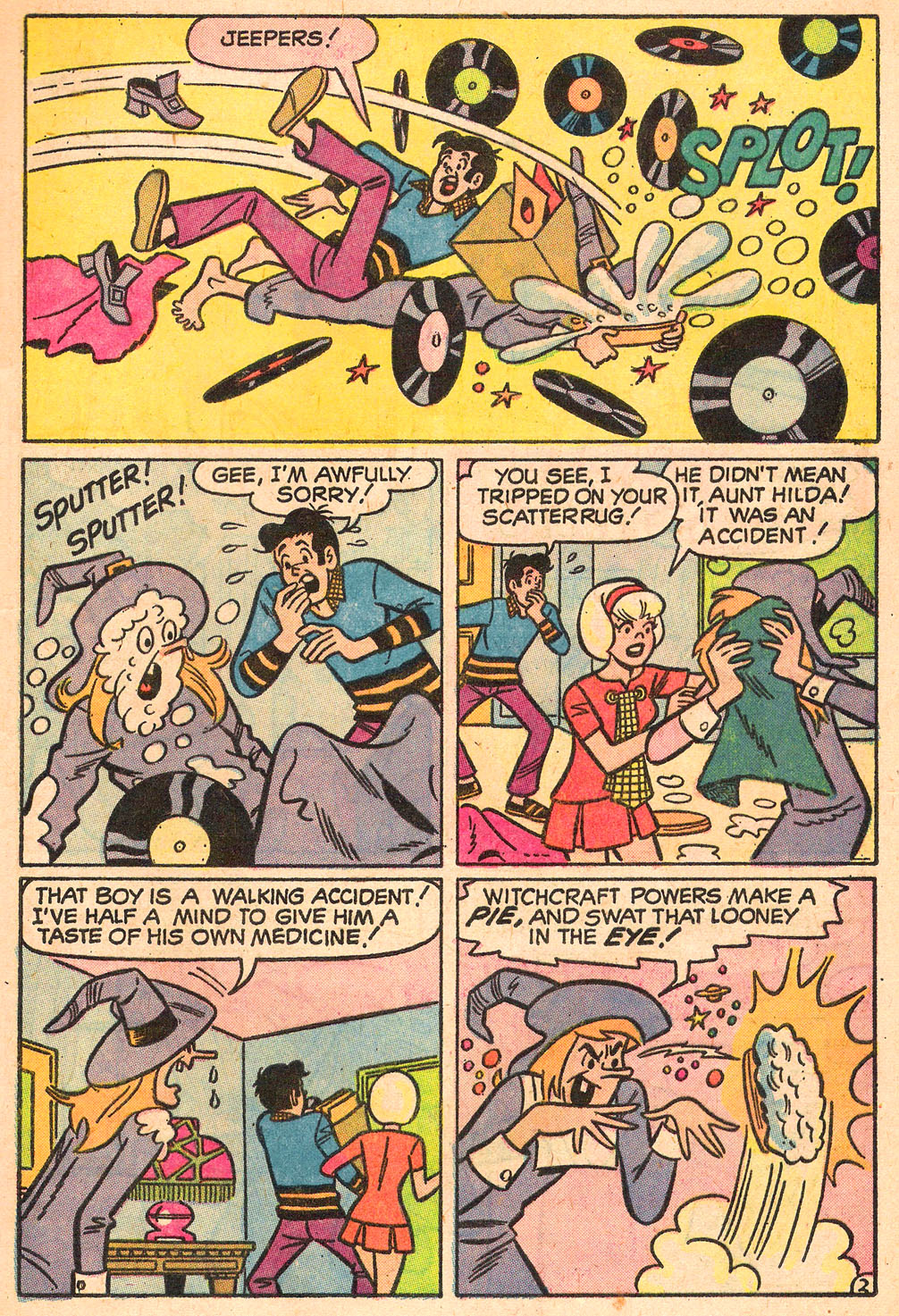 Read online Sabrina The Teenage Witch (1971) comic -  Issue #12 - 17