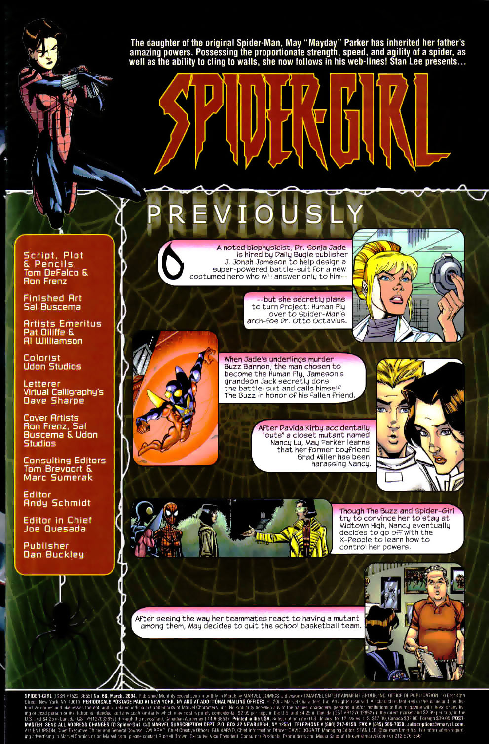 Read online Spider-Girl (1998) comic -  Issue #68 - 2