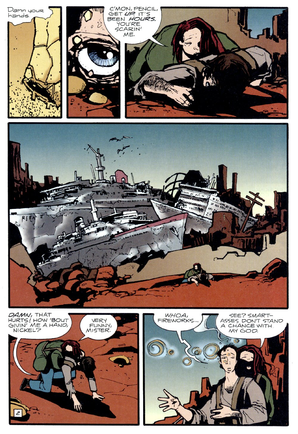 Read online Industrial Gothic comic -  Issue #2 - 4