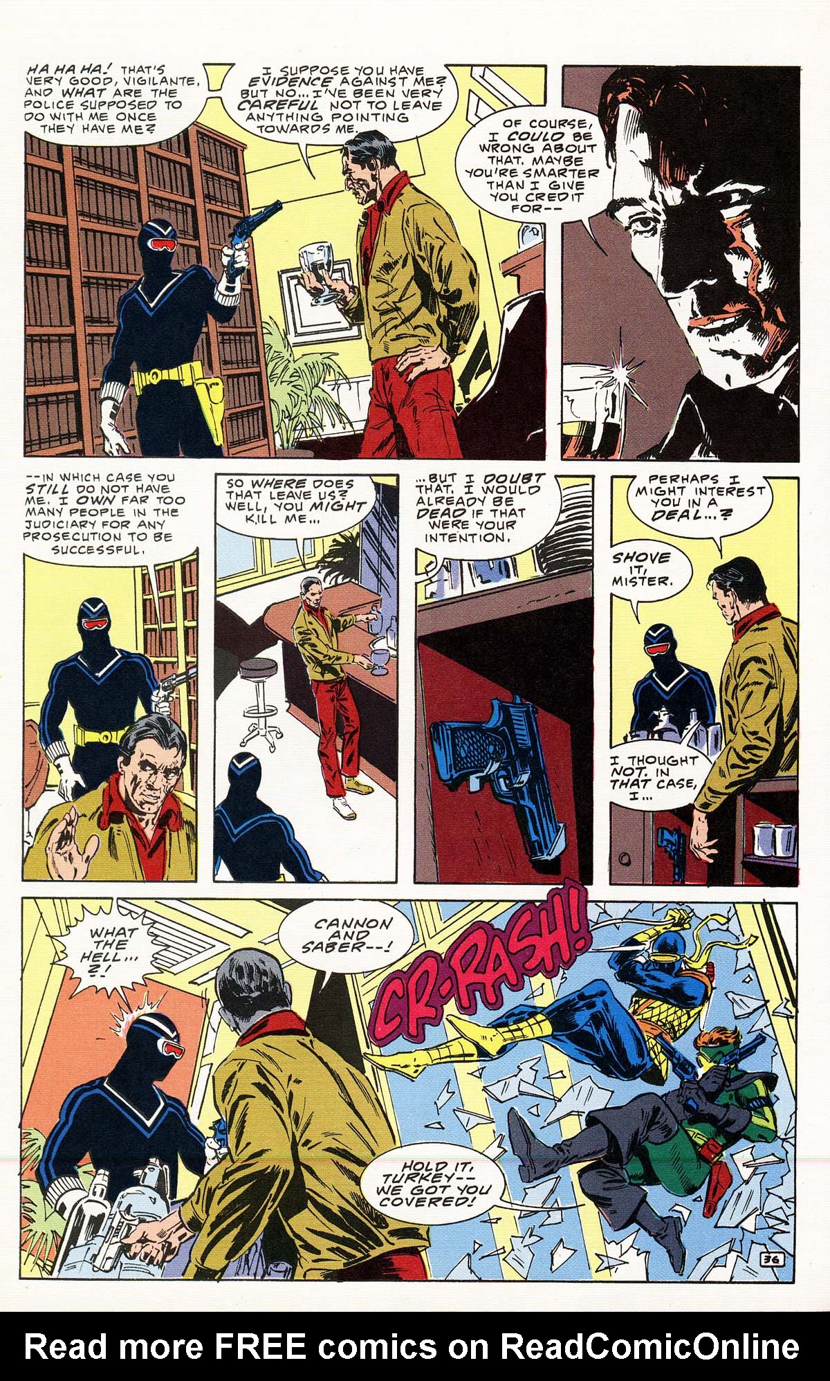 Read online Vigilante (1983) comic -  Issue # _Annual 2 - 40