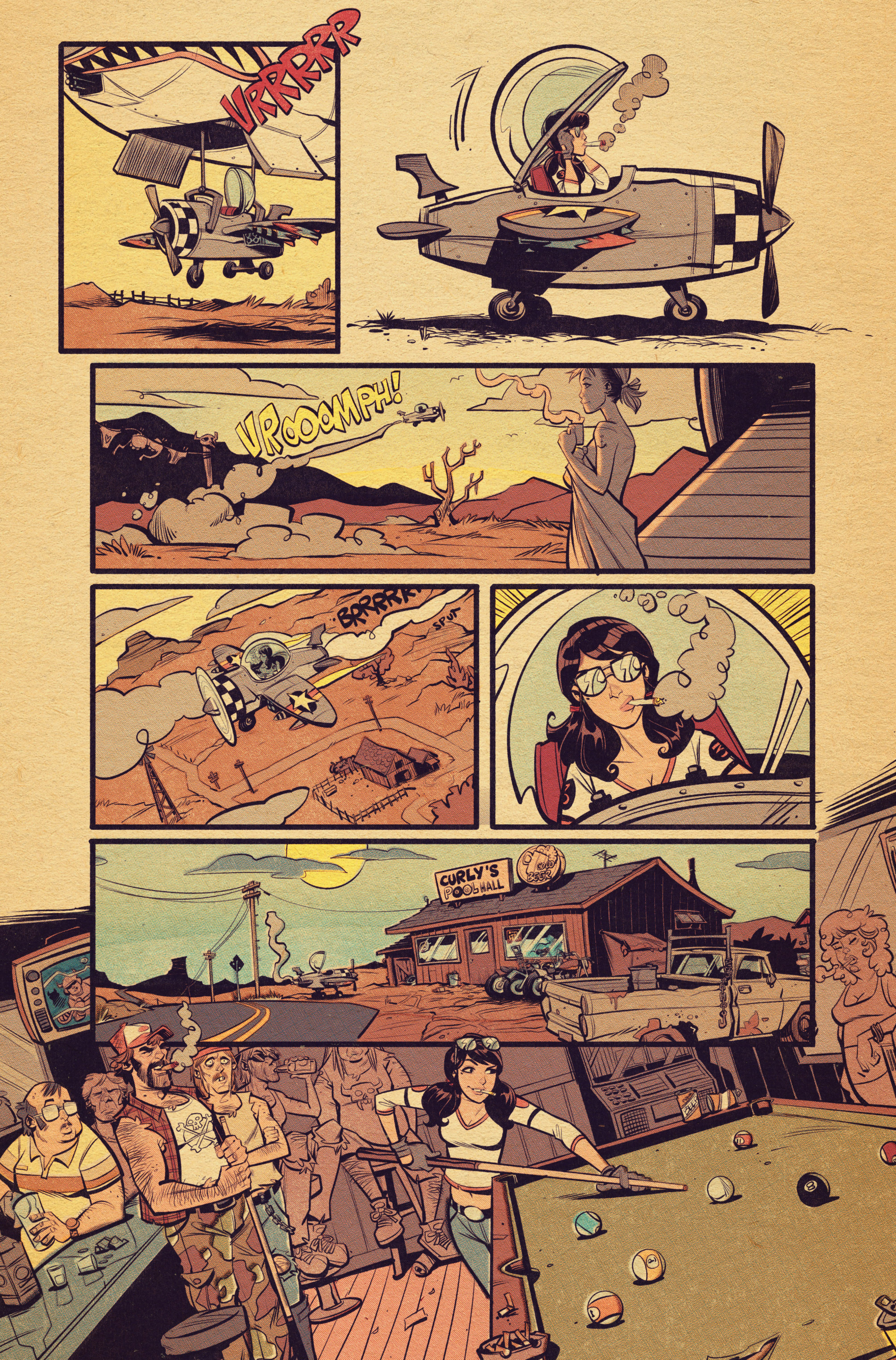 Read online Tank Girl: Gold comic -  Issue #3 - 5