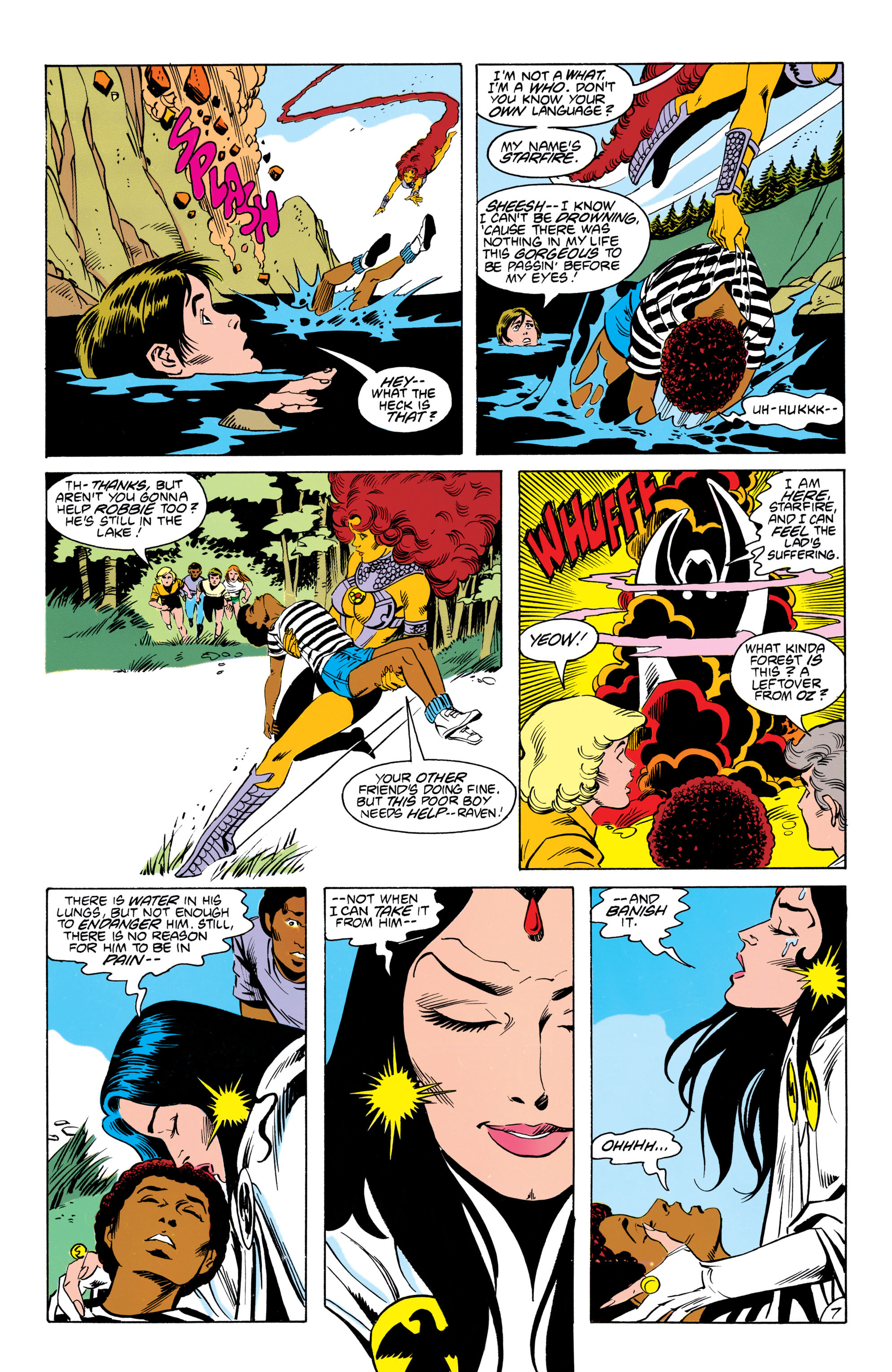 Read online The New Teen Titans (1984) comic -  Issue #32 - 8