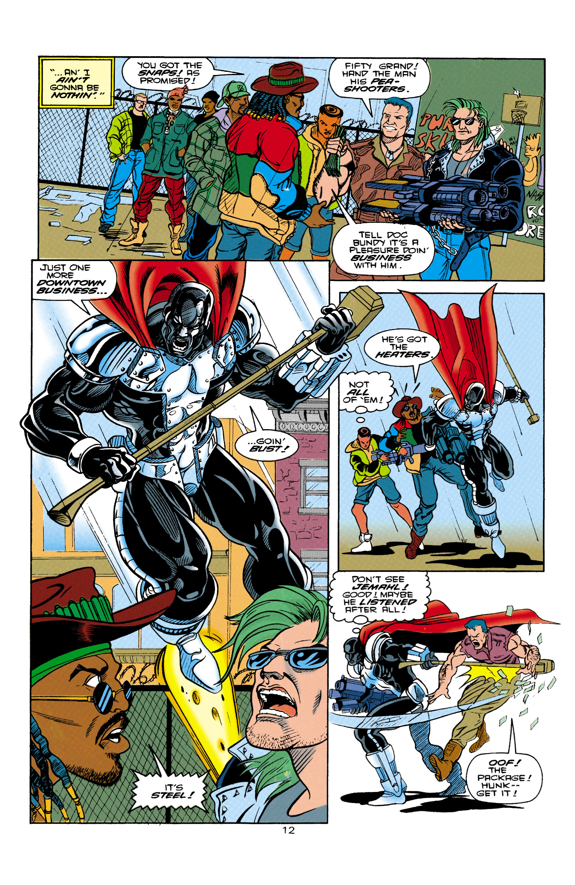 Read online Steel (1994) comic -  Issue #2 - 12