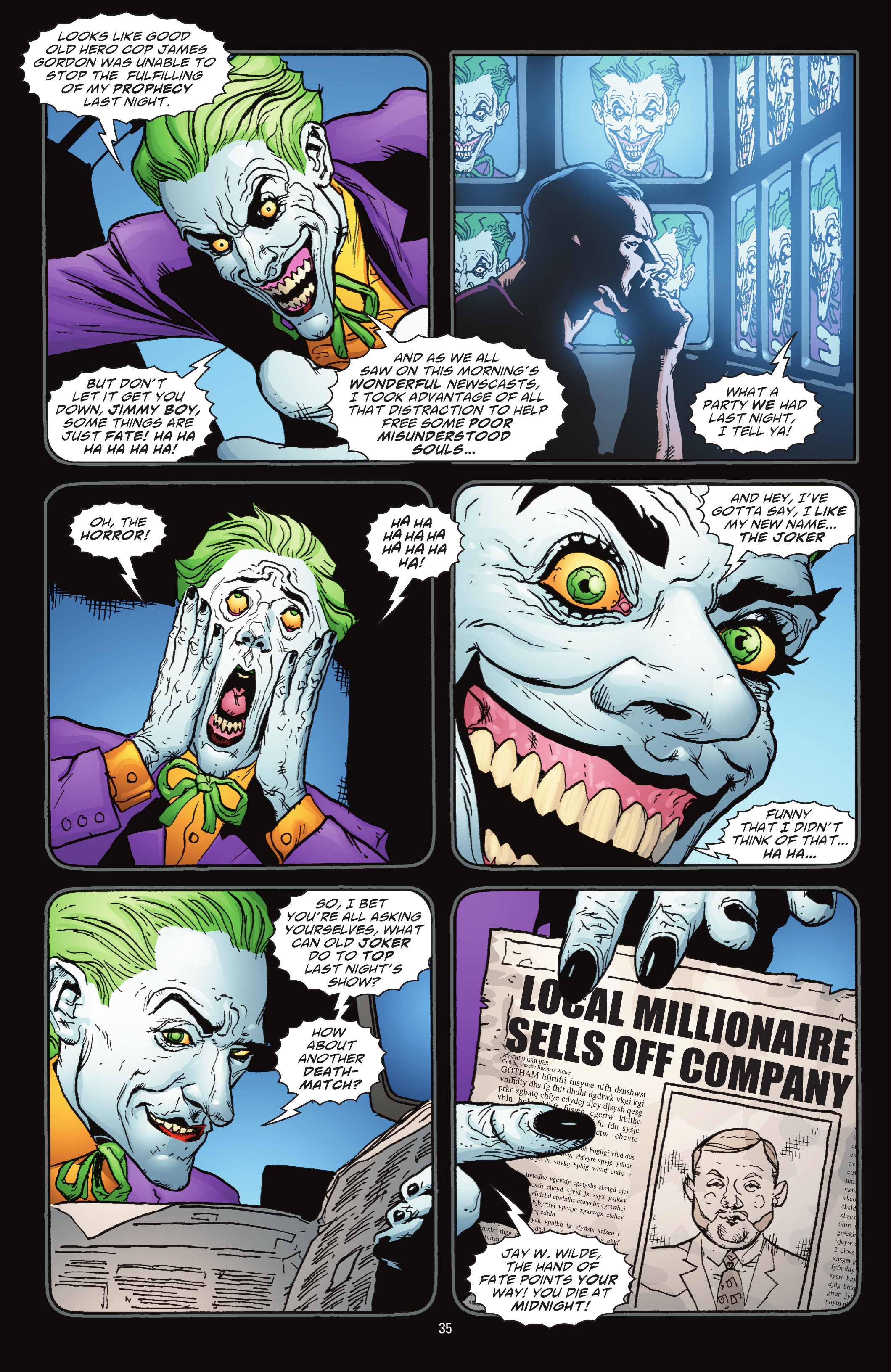 Read online Batman: The Man Who Laughs comic -  Issue # _The Deluxe Edition (Part 1) - 35