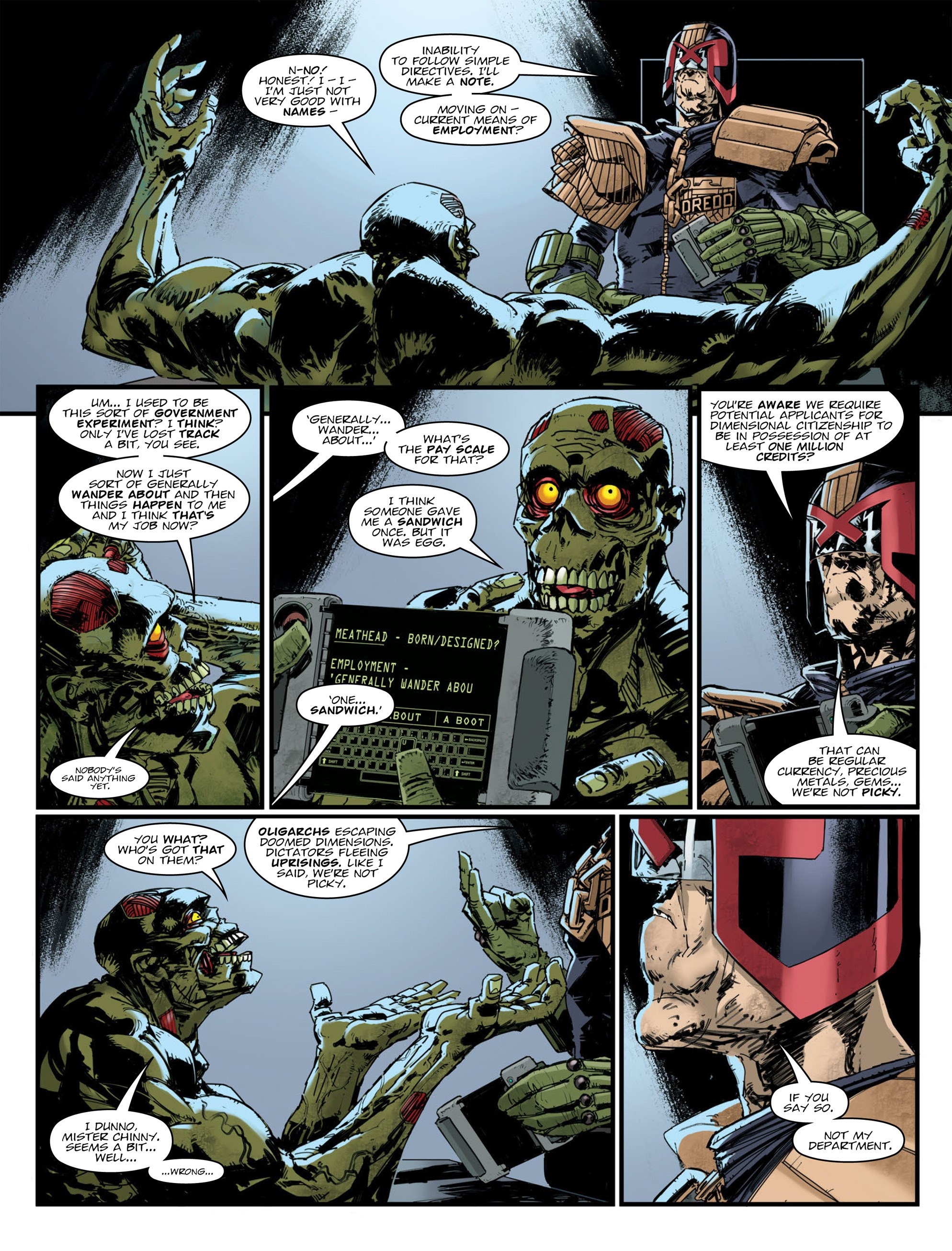 Read online 2000 AD Sci-Fi Special 2020 comic -  Issue # TPB - 8
