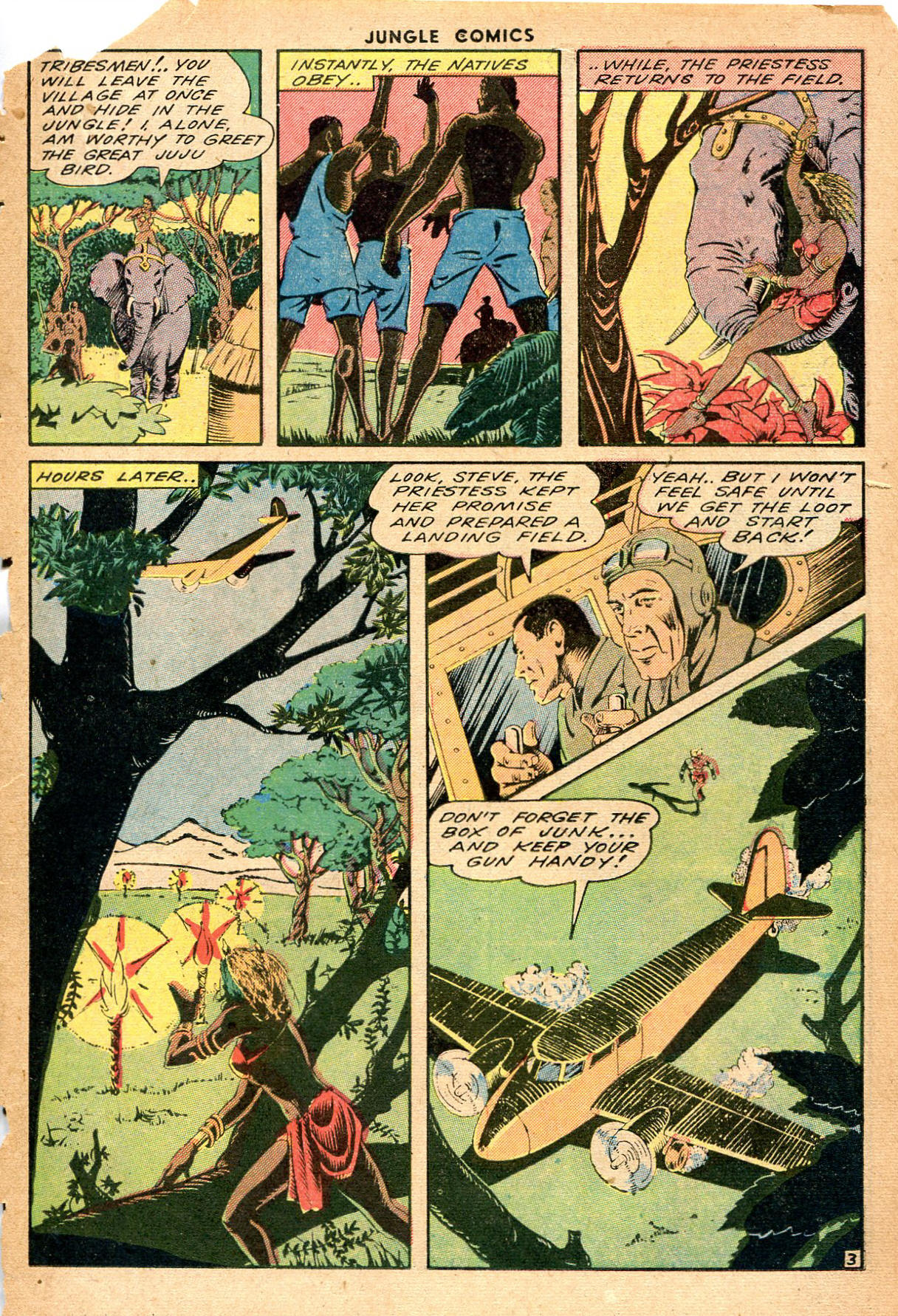 Read online Jungle Comics comic -  Issue #55 - 24