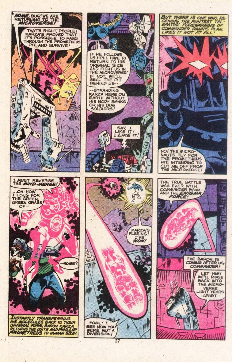 Read online Micronauts (1979) comic -  Issue #8 - 17