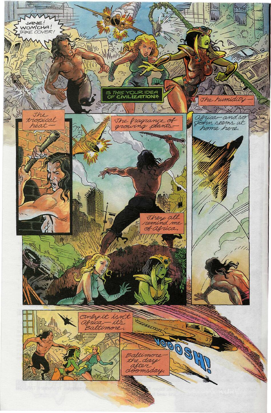 Read online Tarzan the Warrior comic -  Issue #2 - 4