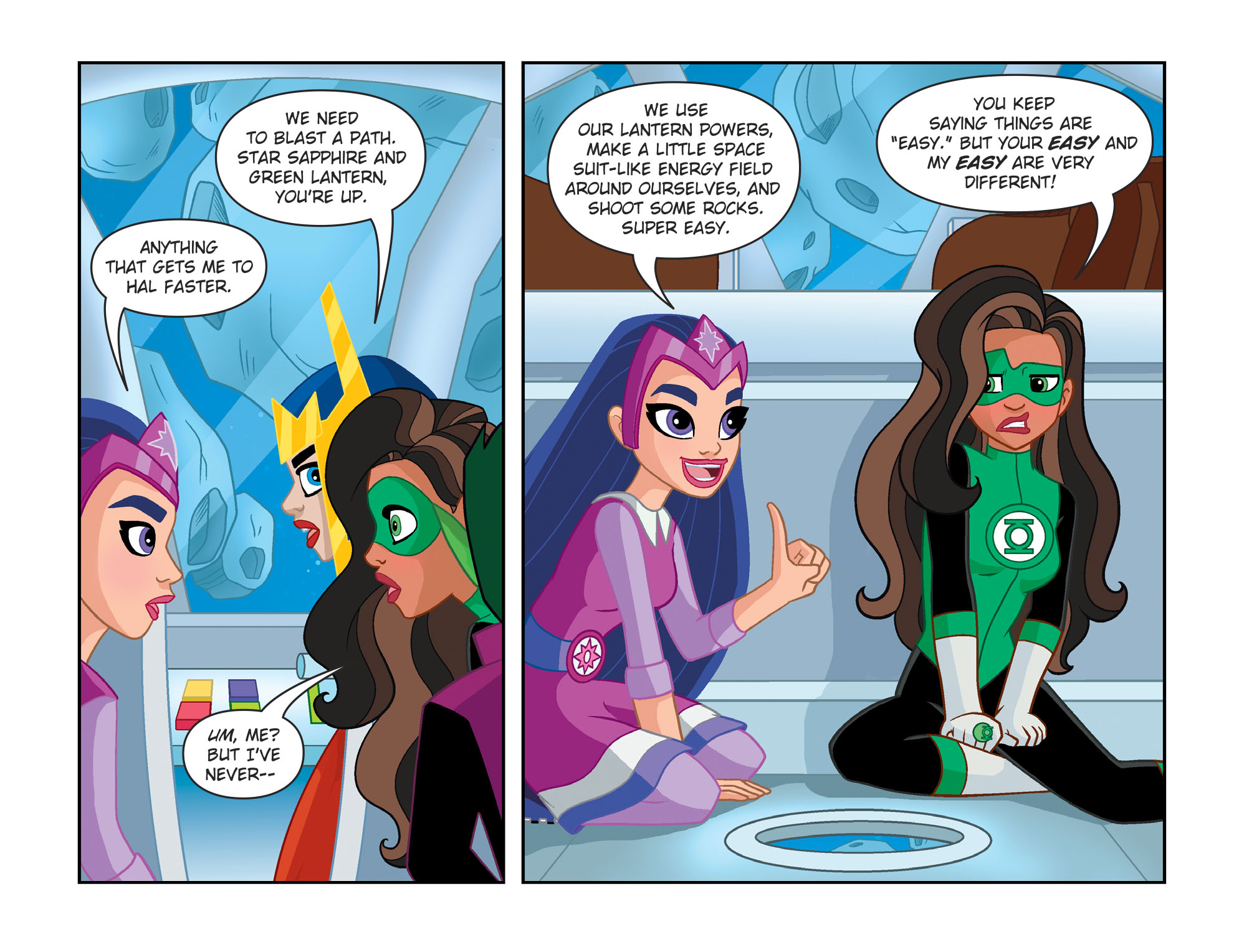 Read online DC Super Hero Girls: Spaced Out comic -  Issue #4 - 10