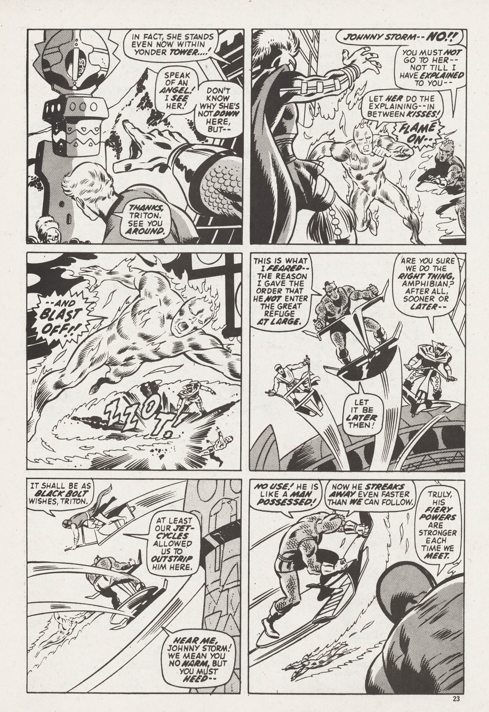 Read online Super Spider-Man and Captain Britain comic -  Issue #237 - 23