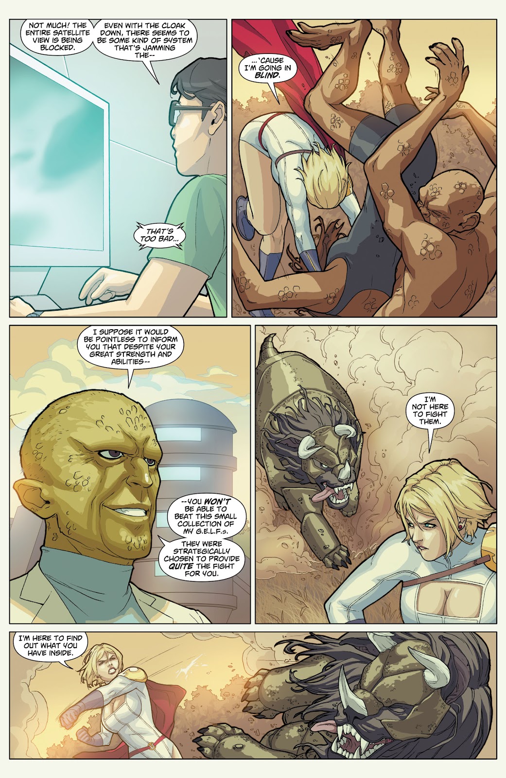 Power Girl (2009) issue 20 - Page 7