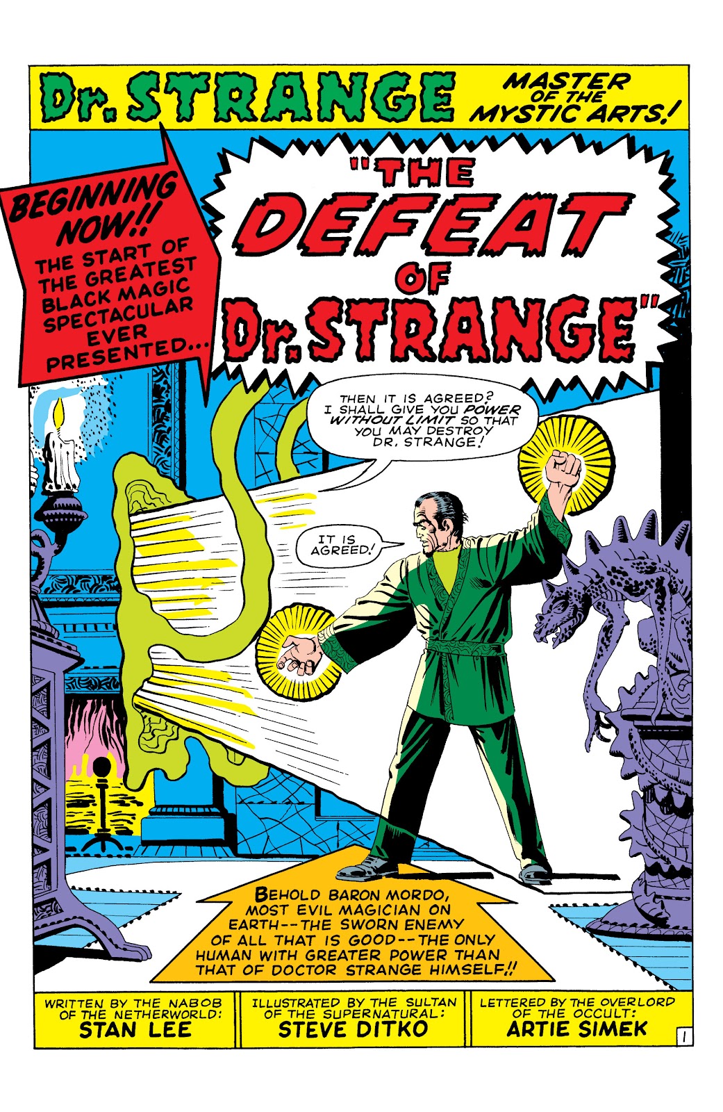 Marvel Masterworks: Doctor Strange issue TPB 1 - Page 176
