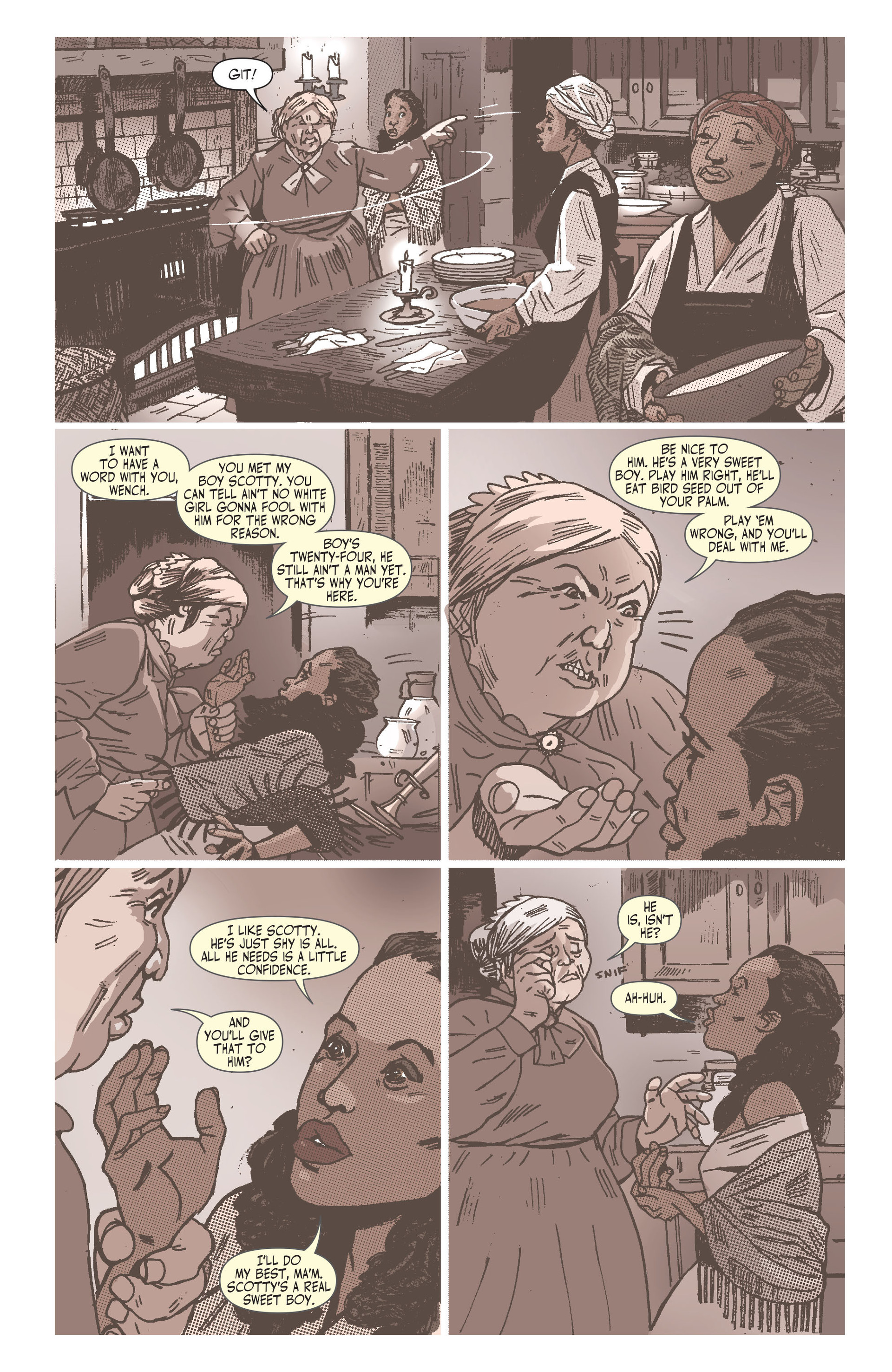 Read online Django Unchained comic -  Issue #3 - 34