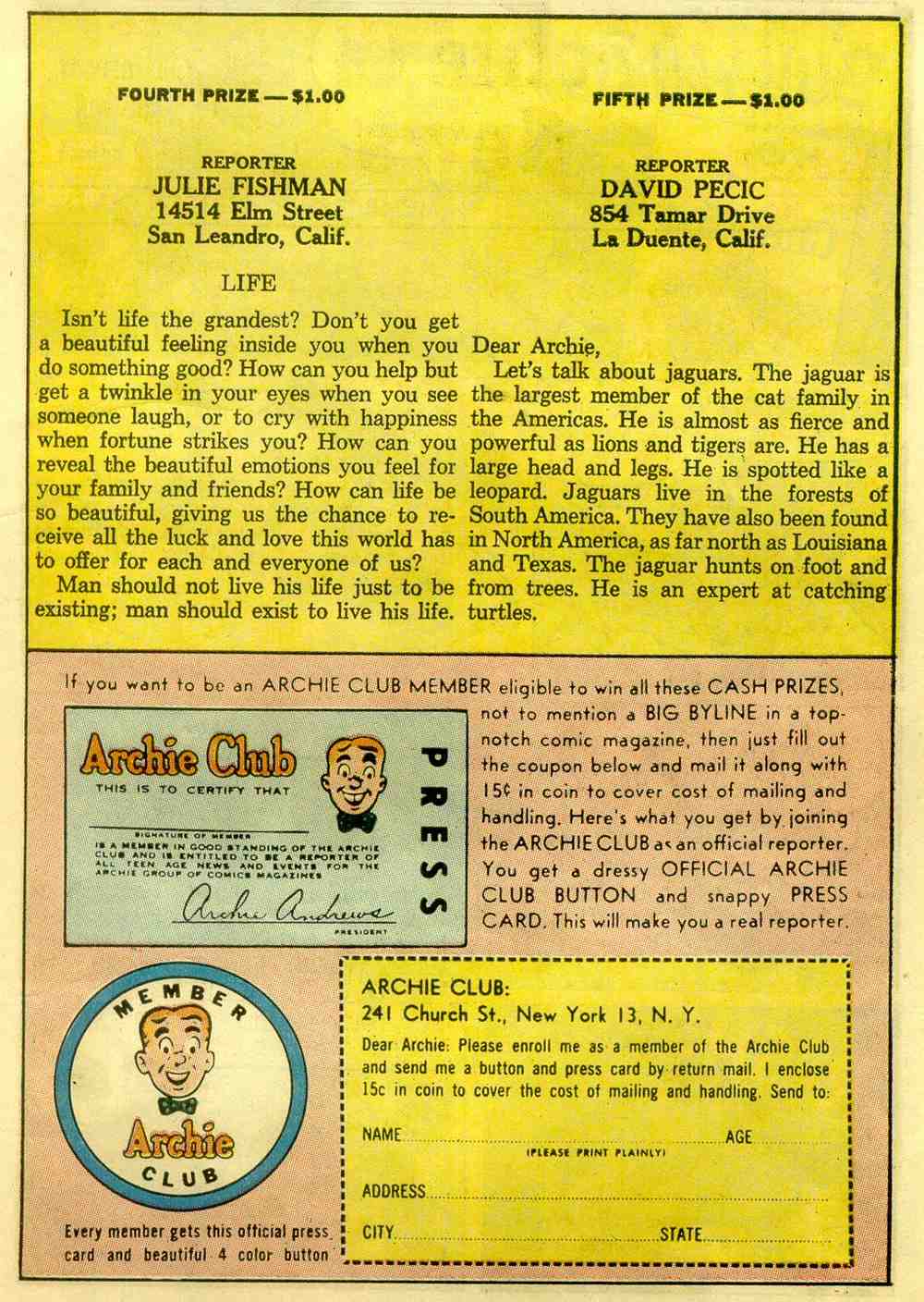 Read online Pep Comics comic -  Issue #185 - 11