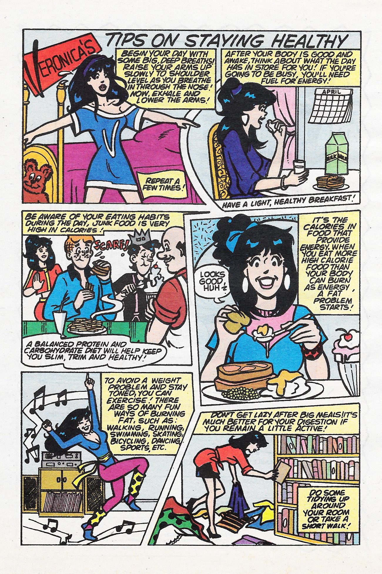 Read online Betty and Veronica Digest Magazine comic -  Issue #58 - 46