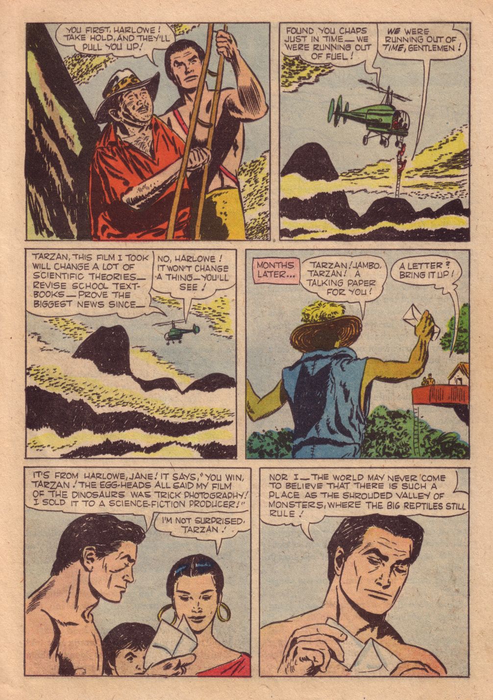 Read online Tarzan (1948) comic -  Issue #107 - 17