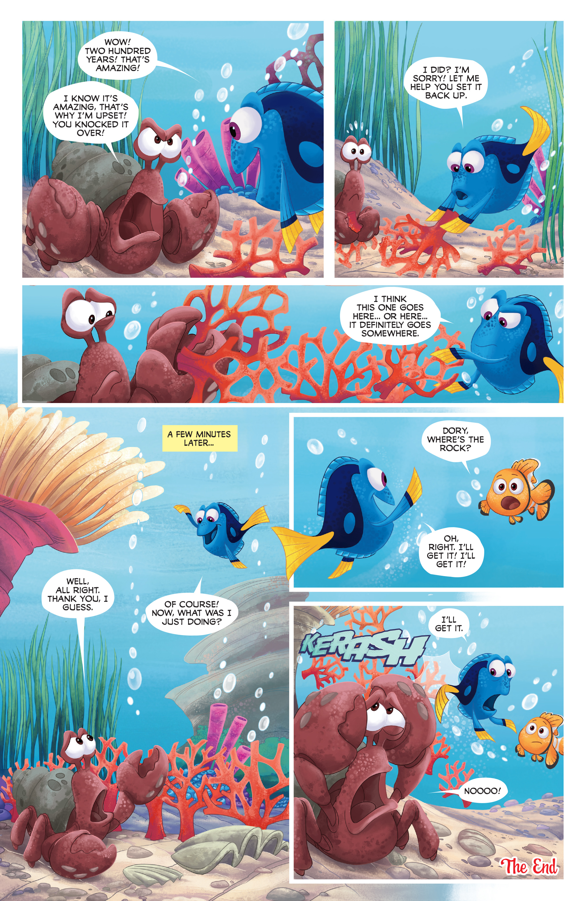 Read online Disney Pixar Finding Dory comic -  Issue #2 - 23