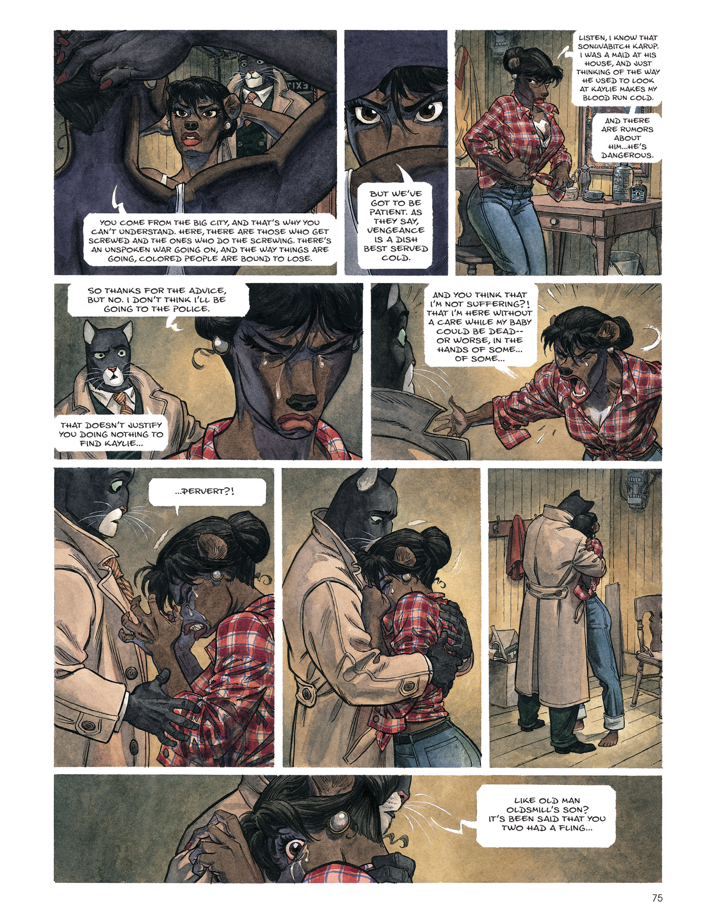 Read online Blacksad (2010) comic -  Issue # Full - 75