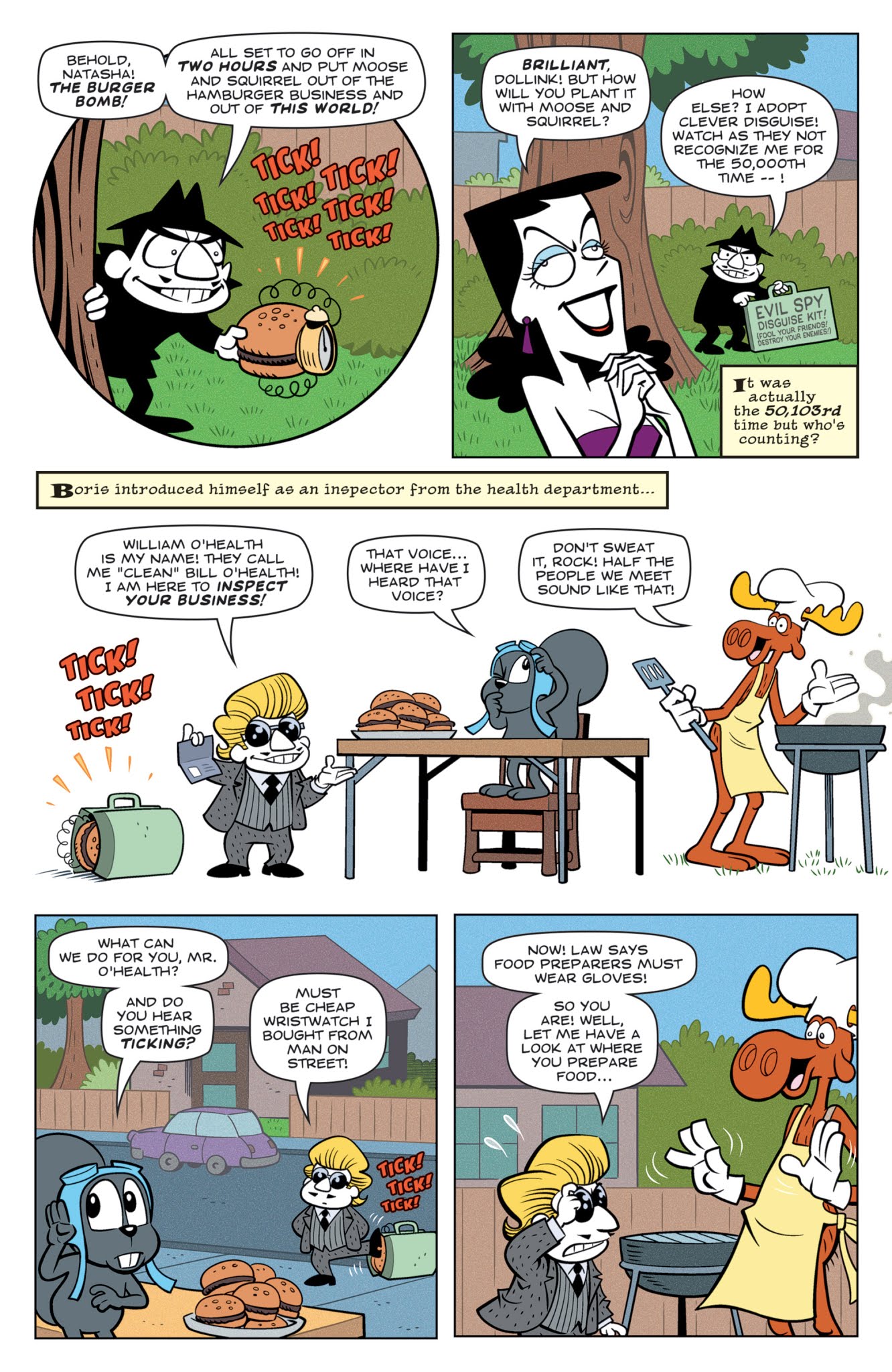 Read online Rocky and Bullwinkle comic -  Issue #4 - 16