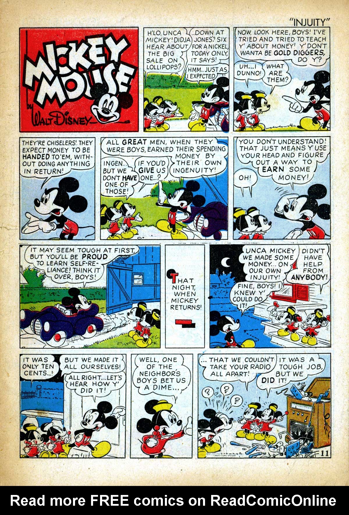 Read online Walt Disney's Comics and Stories comic -  Issue #32 - 13