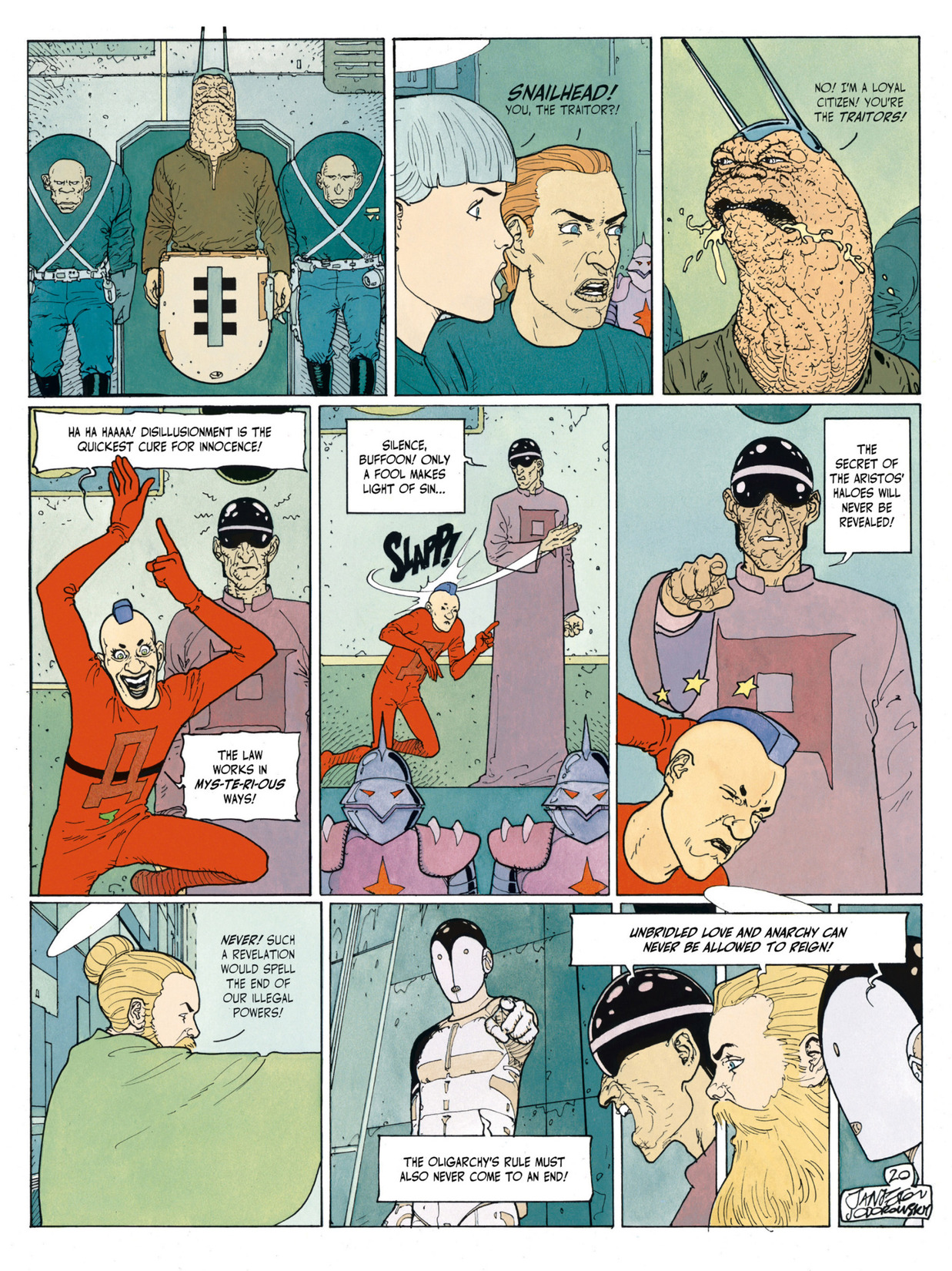 Read online Before the Incal comic -  Issue #5 - 23