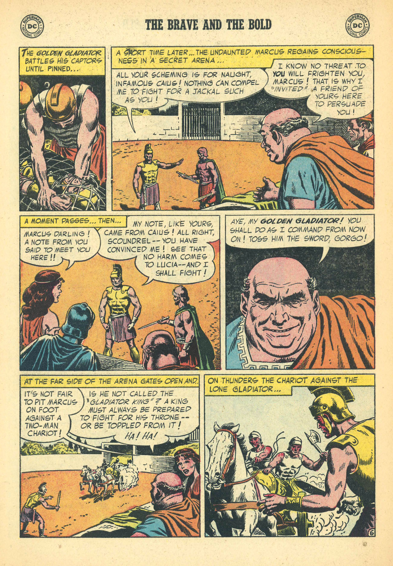 Read online The Brave and the Bold (1955) comic -  Issue #4 - 30