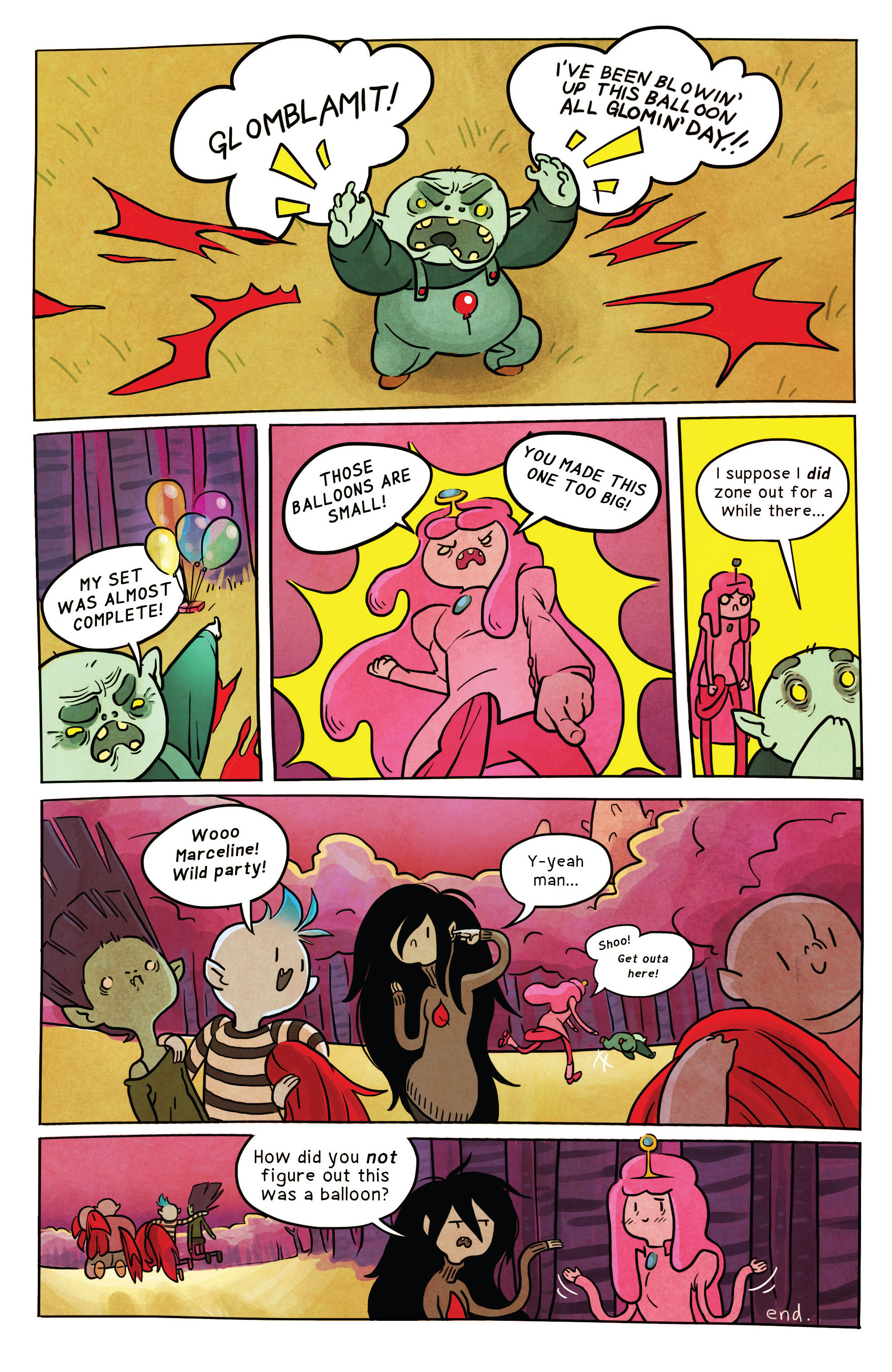 Read online Adventure Time comic -  Issue #34 - 23