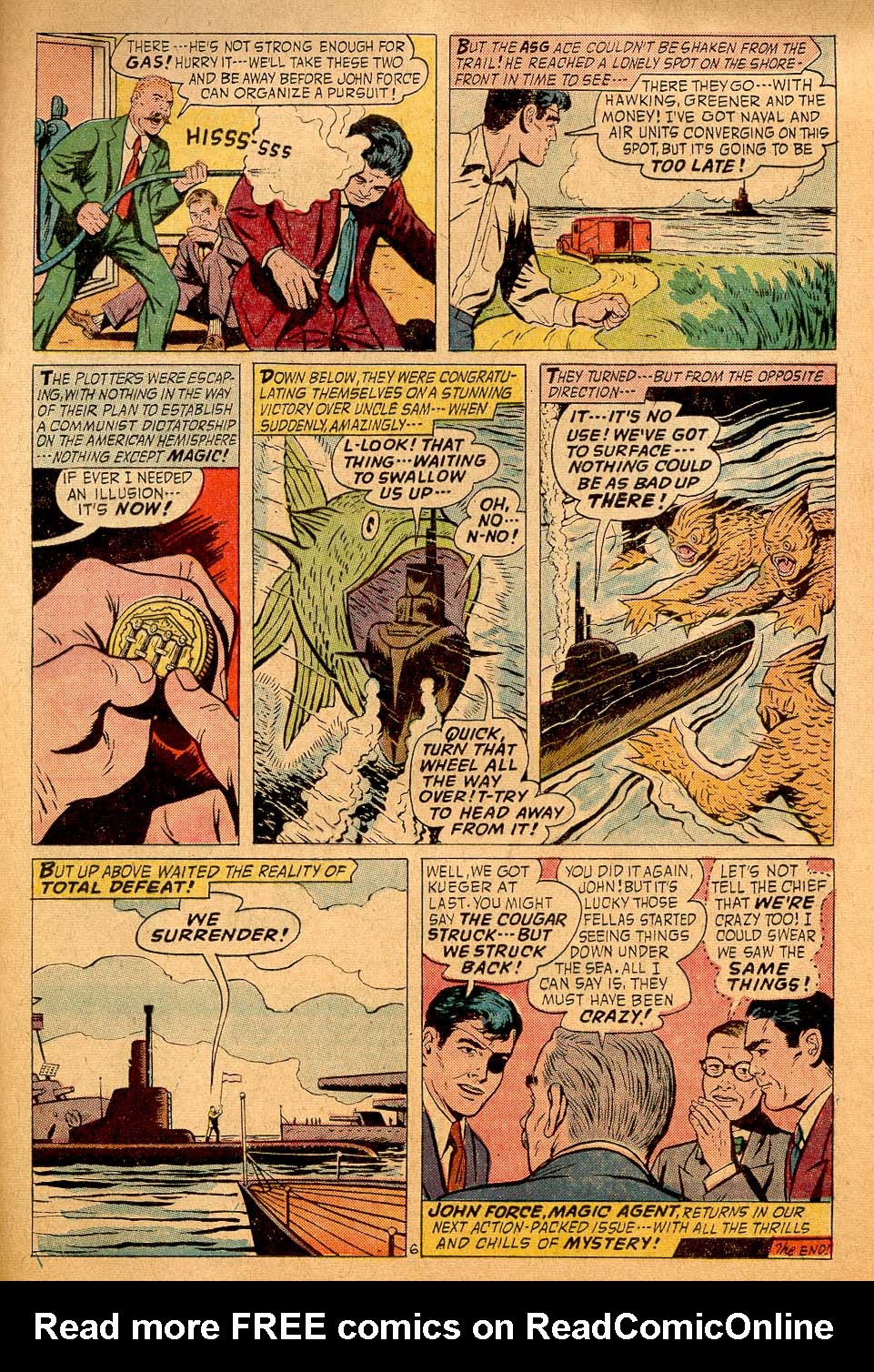 Read online Magic Agent comic -  Issue #1 - 32