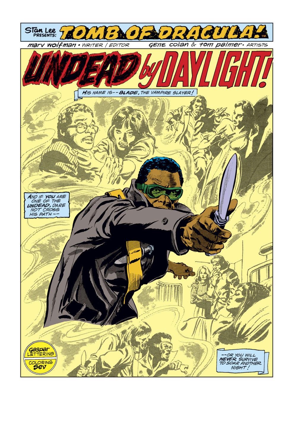 Read online Tomb of Dracula (1972) comic -  Issue #58 - 2