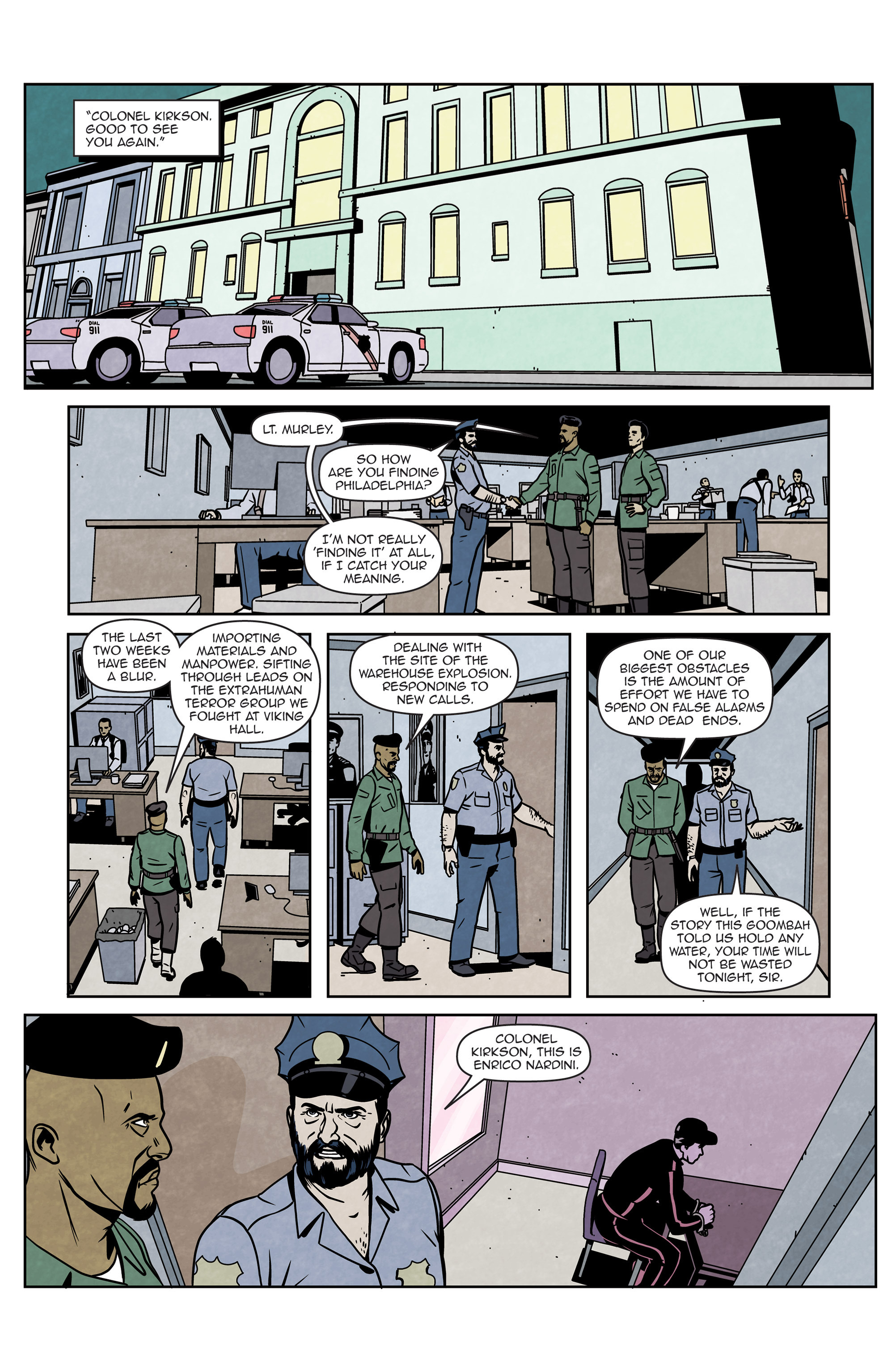 Read online The F1rst Hero: Fight For Your Life comic -  Issue #3 - 10