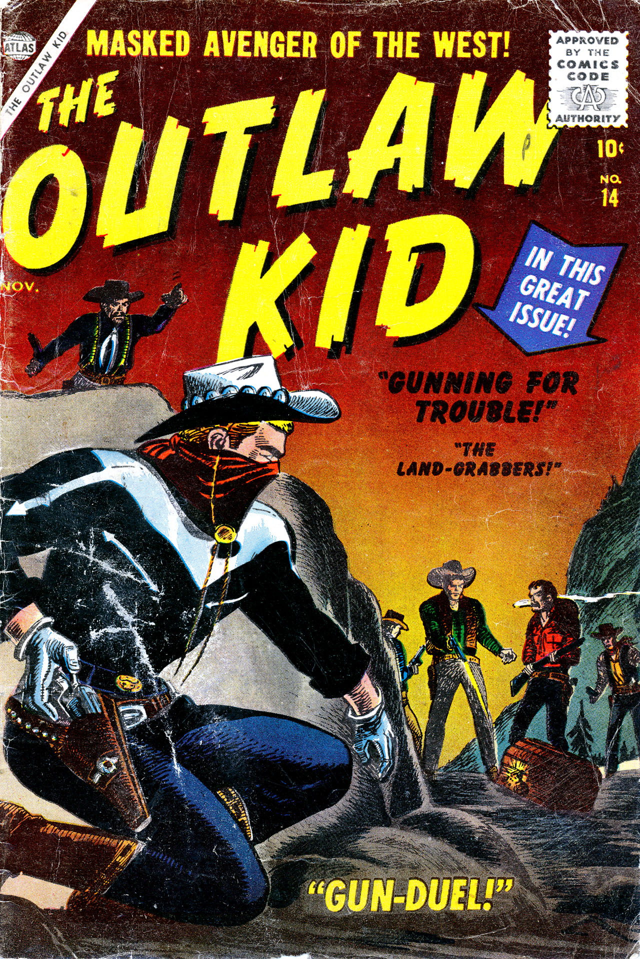 Read online The Outlaw Kid (1954) comic -  Issue #14 - 1