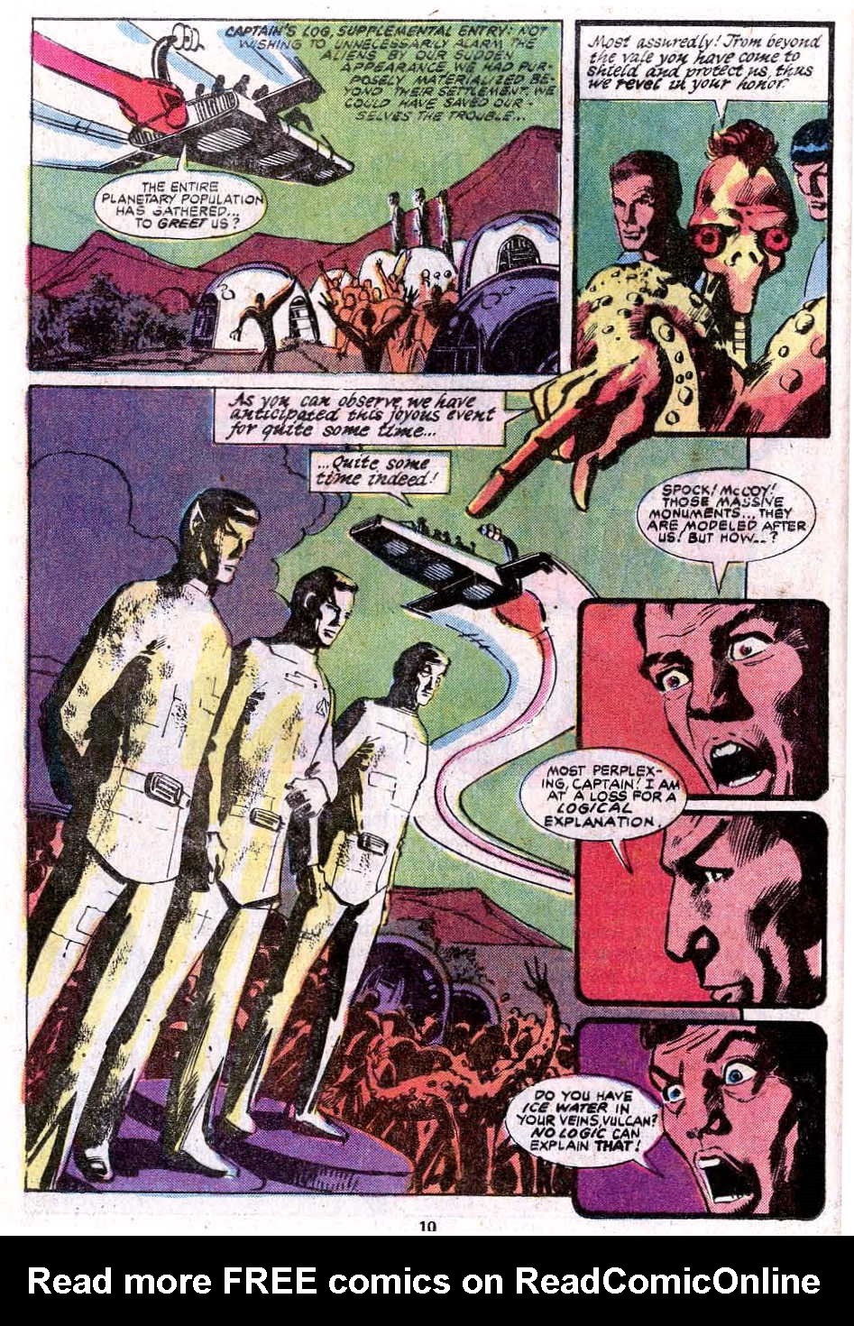 Read online Star Trek (1980) comic -  Issue #7 - 12