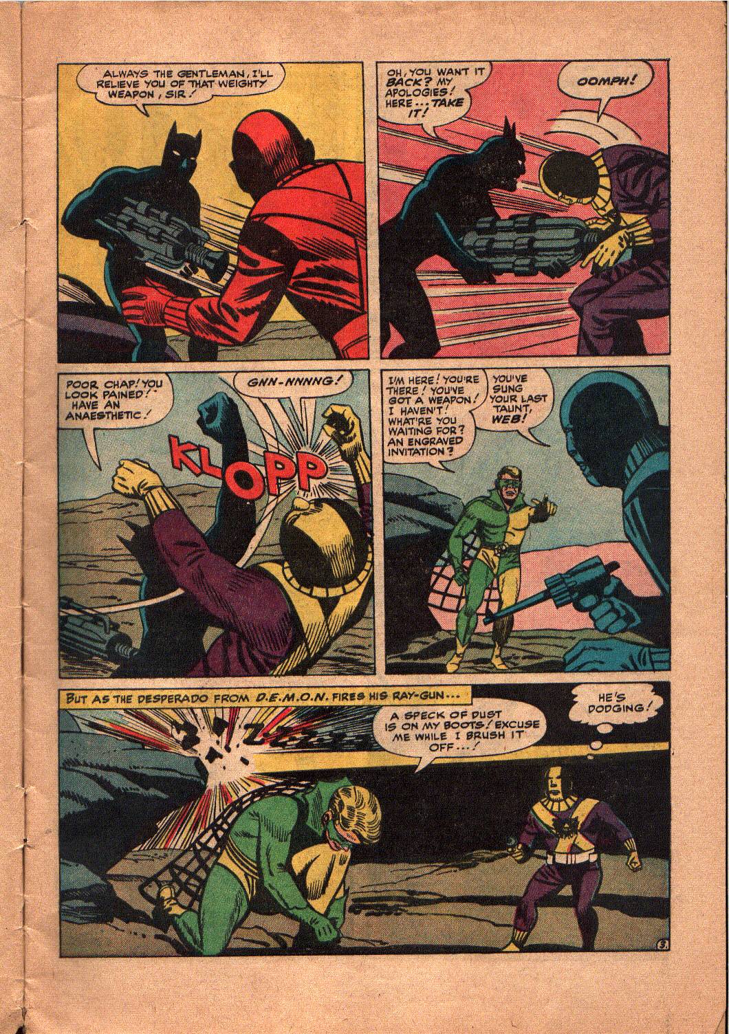 Read online The Mighty Crusaders (1965) comic -  Issue #5 - 4