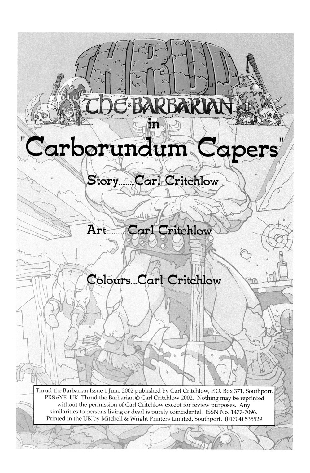 Read online Thrud The Barbarian (2002) comic -  Issue #1 - 2
