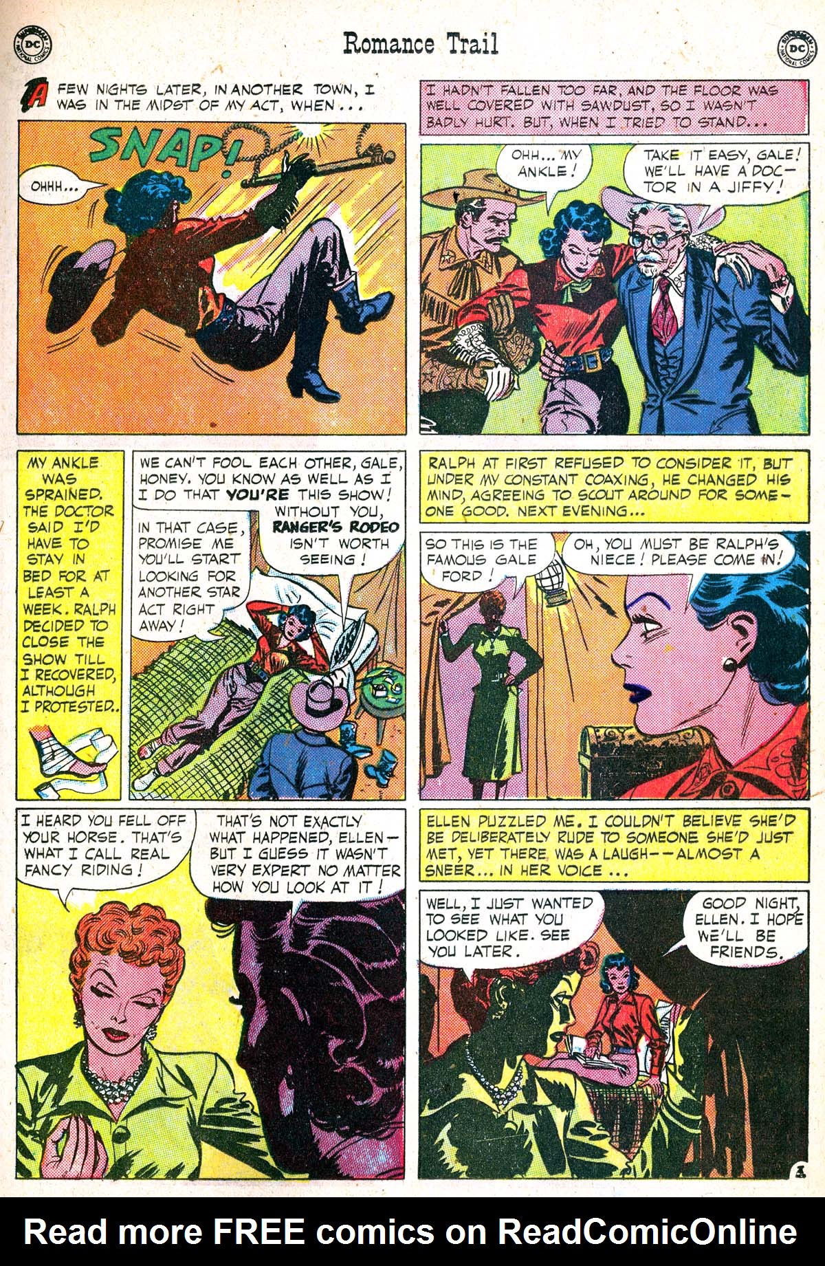 Read online Romance Trail comic -  Issue #6 - 19