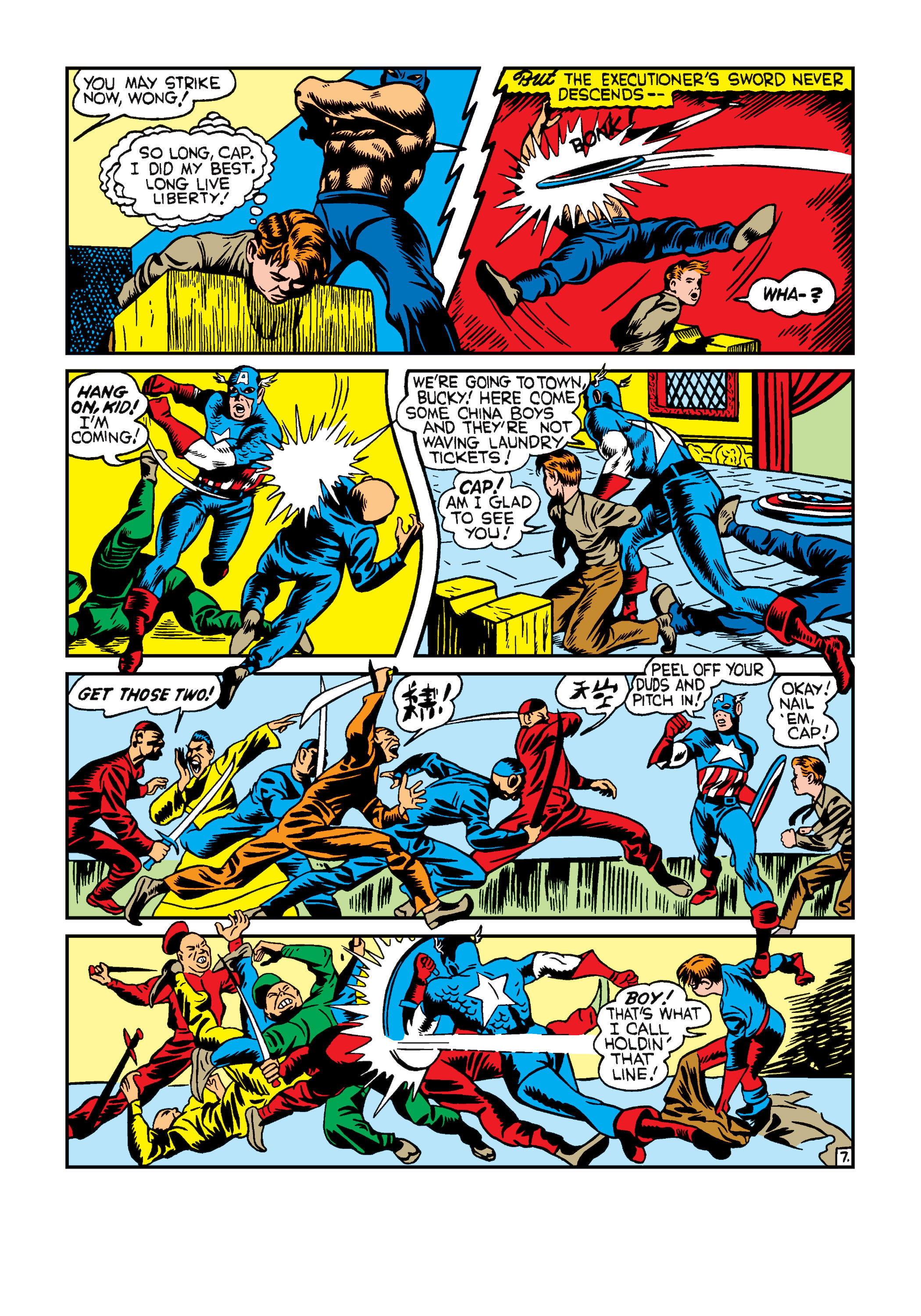 Read online Captain America Comics comic -  Issue #6 - 25