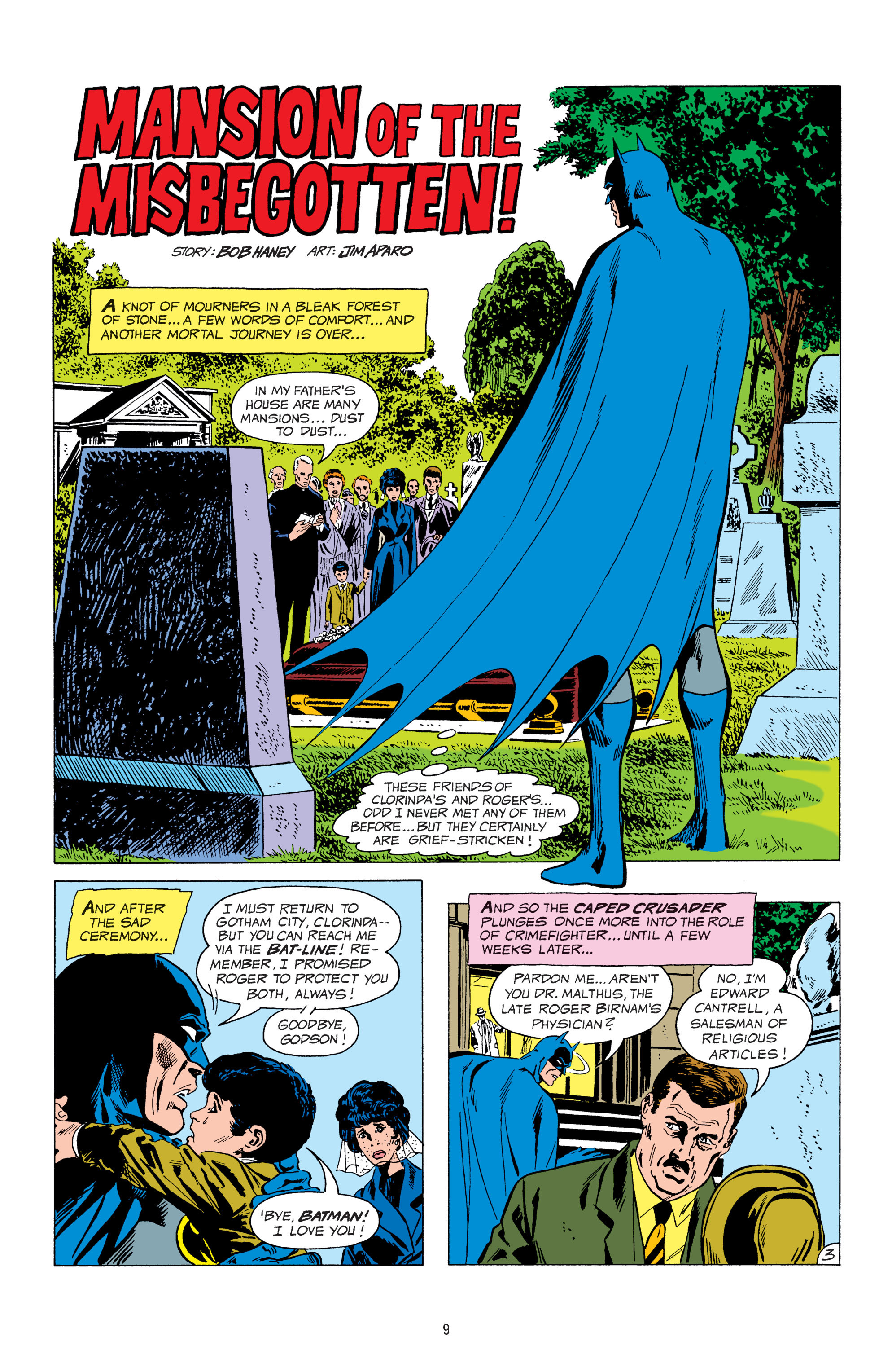 Read online Legends of the Dark Knight: Jim Aparo comic -  Issue # TPB 1 (Part 1) - 10