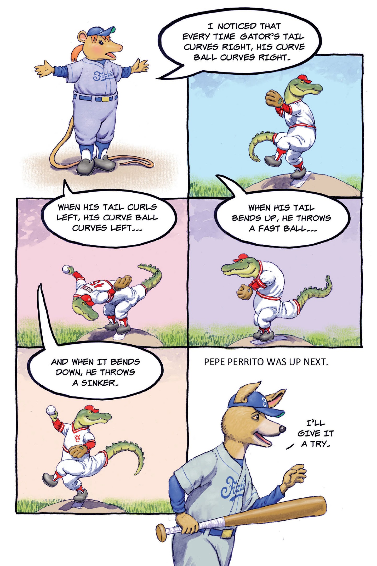 Read online Fuzzy Baseball comic -  Issue #1 - 23