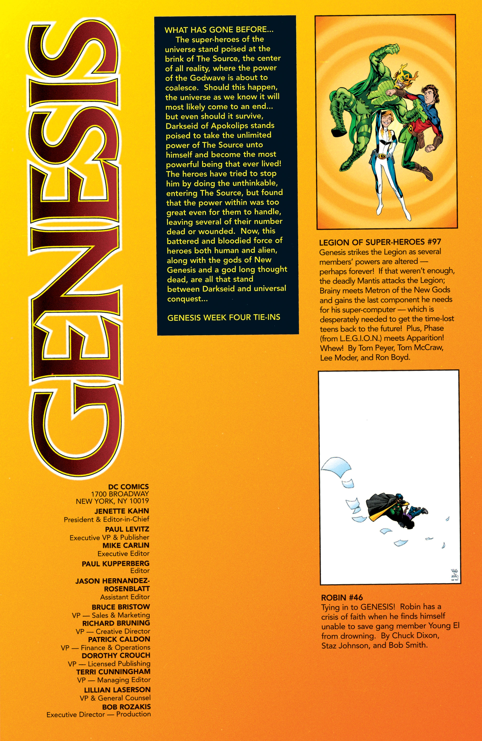 Read online Genesis comic -  Issue #4 - 23