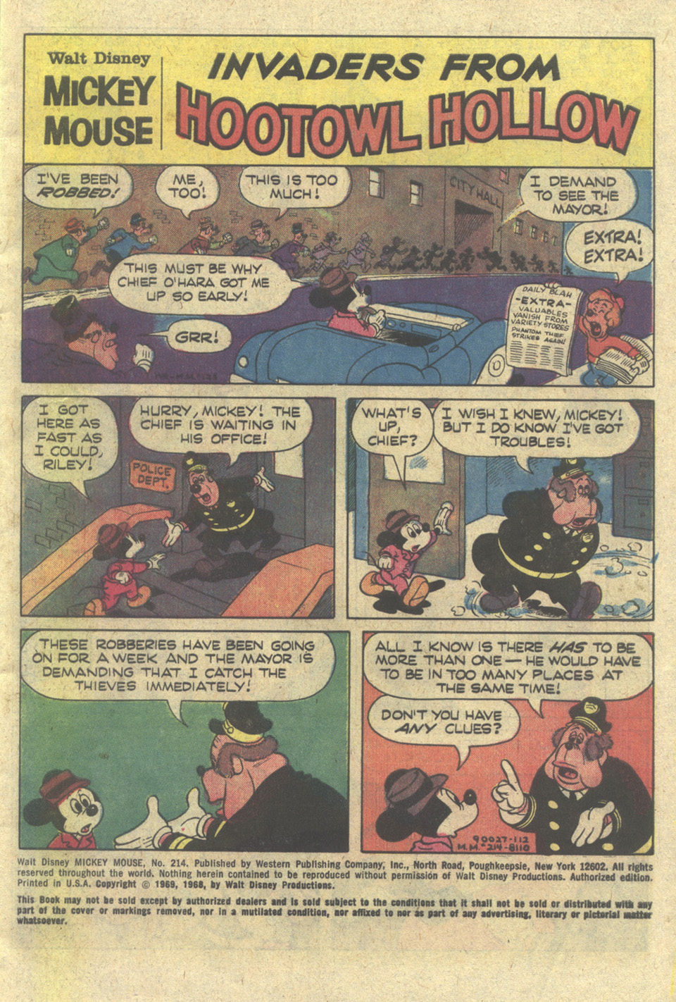 Read online Walt Disney's Mickey Mouse comic -  Issue #214 - 3