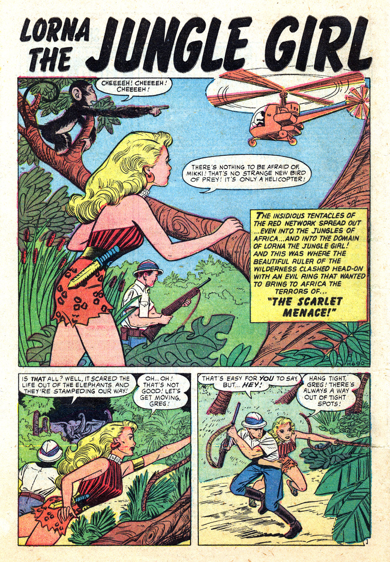 Read online Lorna, The Jungle Girl comic -  Issue #18 - 28